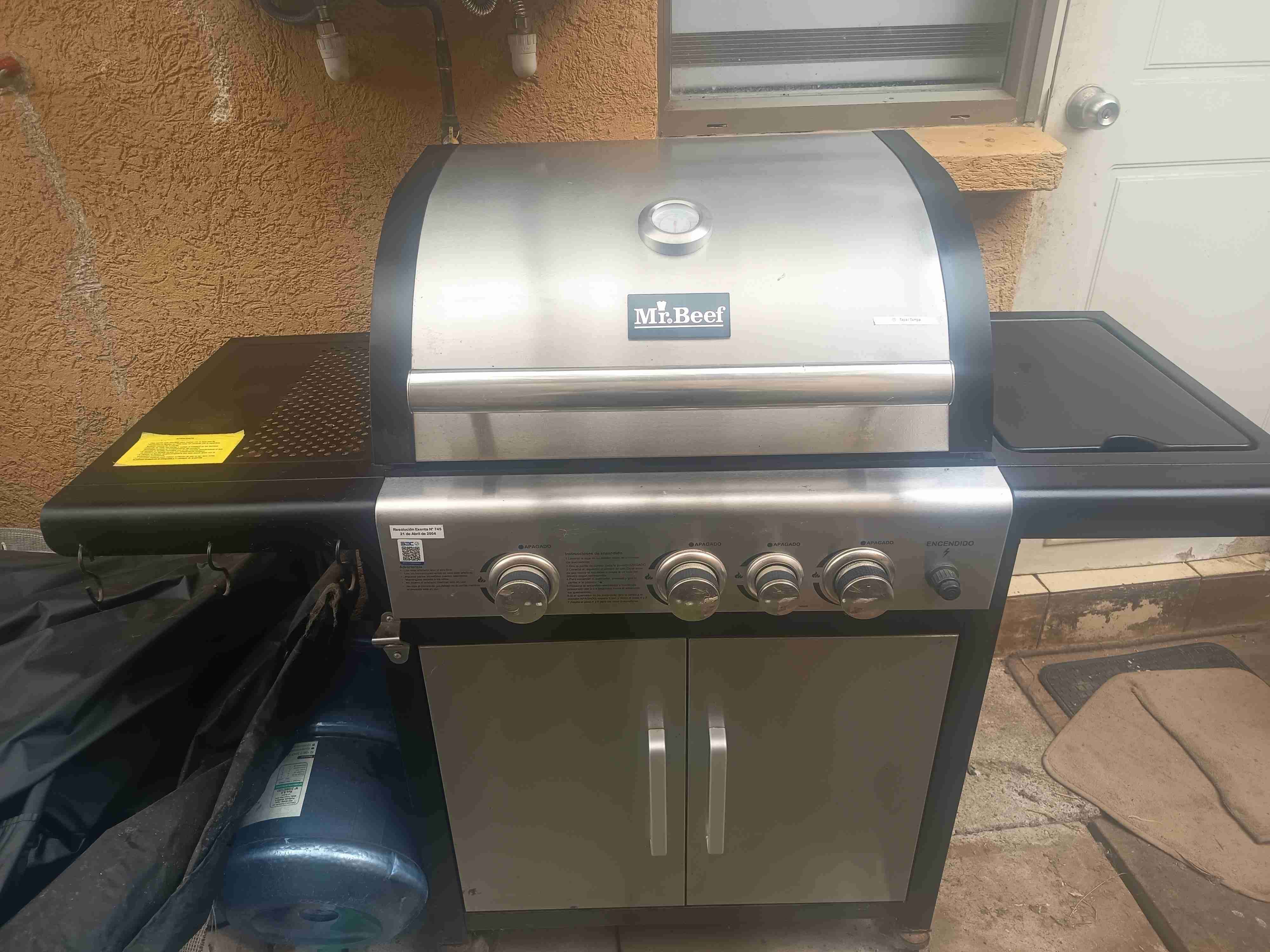 Parrilla de gas Mt. Beef - 2