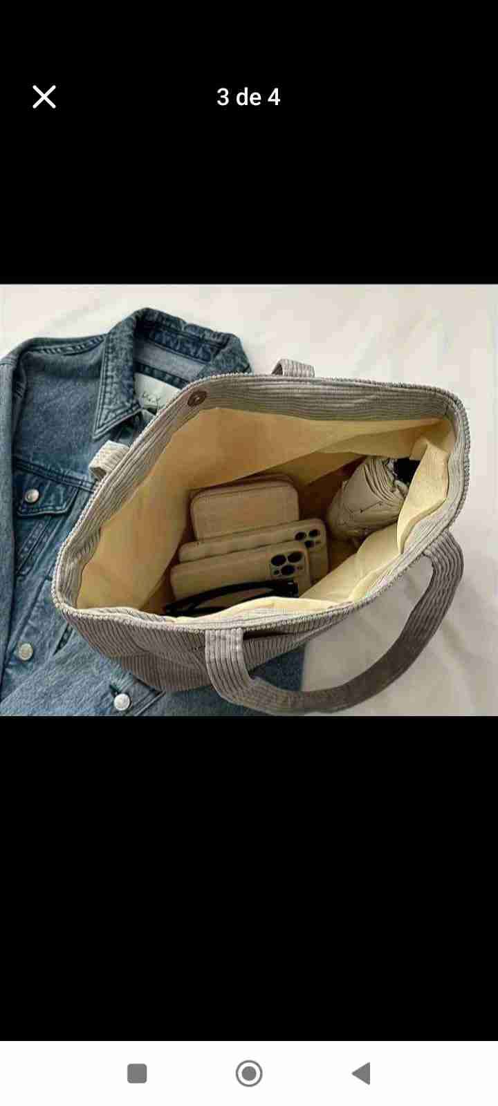 Bolsos de pana en varios colores - miniatura 3