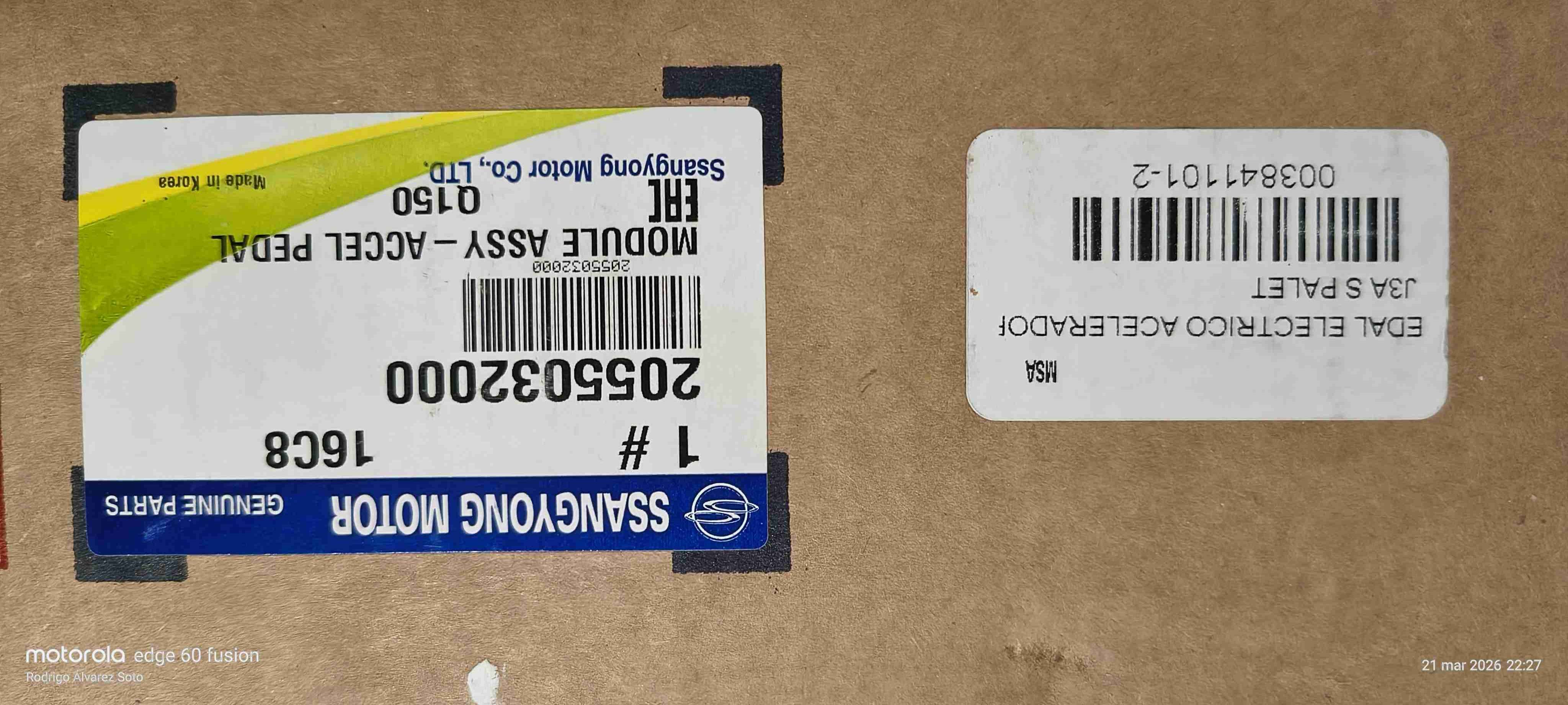 Pedal acelerador electrónico - miniatura 5