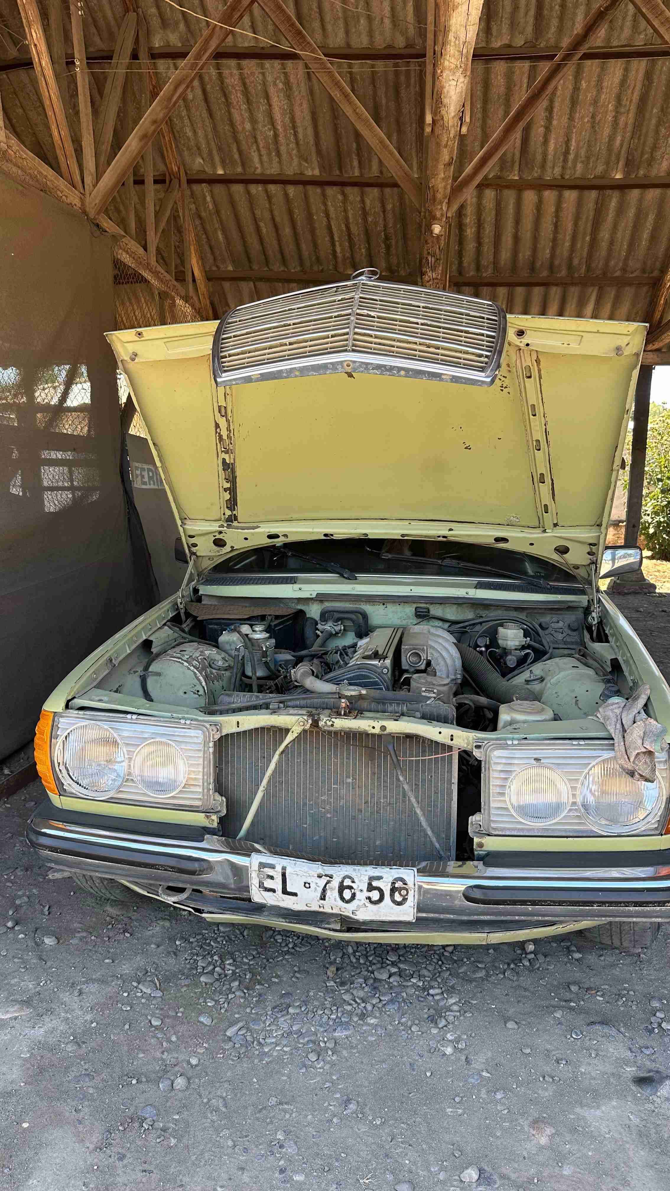 Auto clásico Mercedes-Benz 250 año1977 - miniatura 2