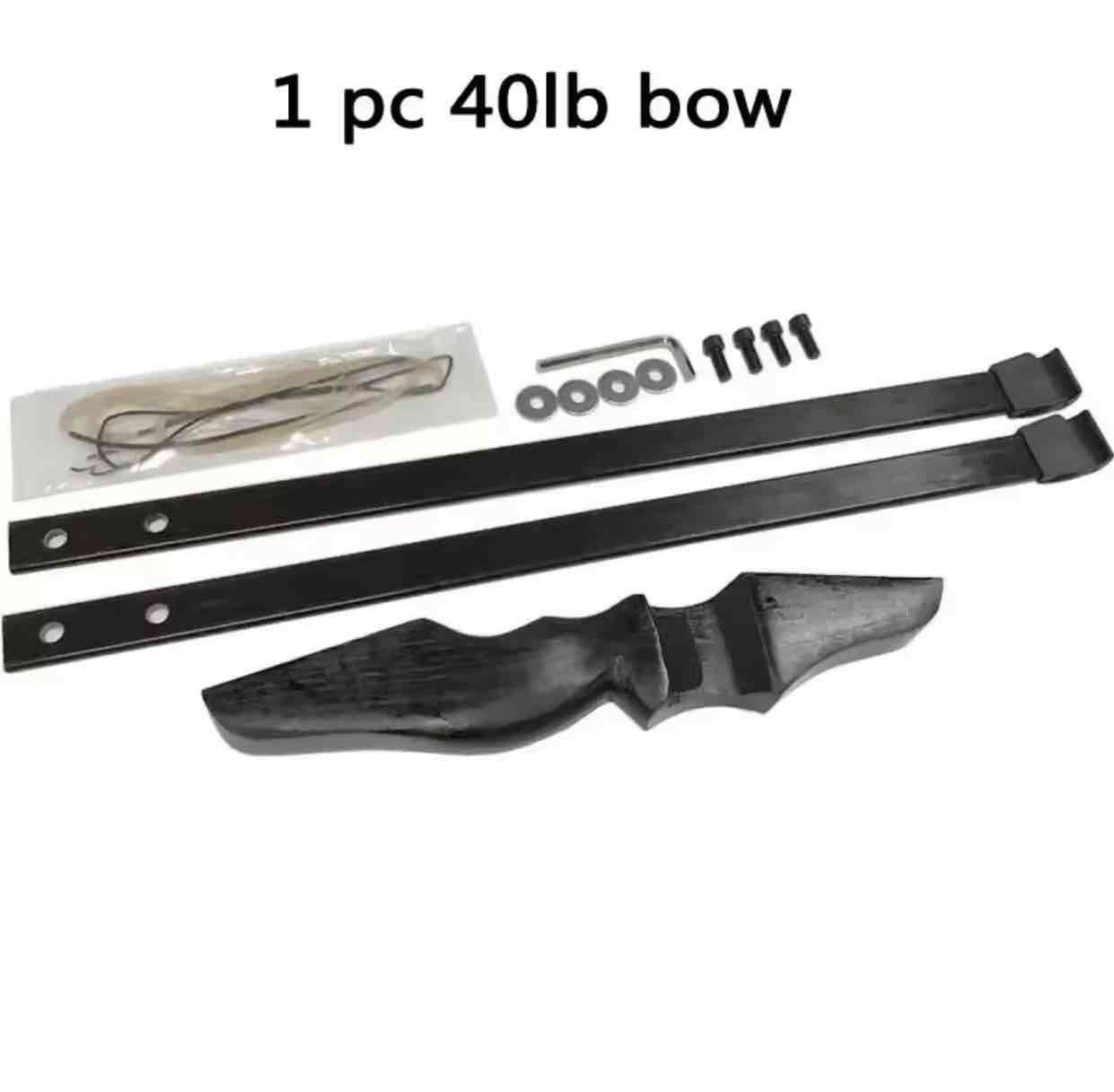 Arco recurvo negro - 3