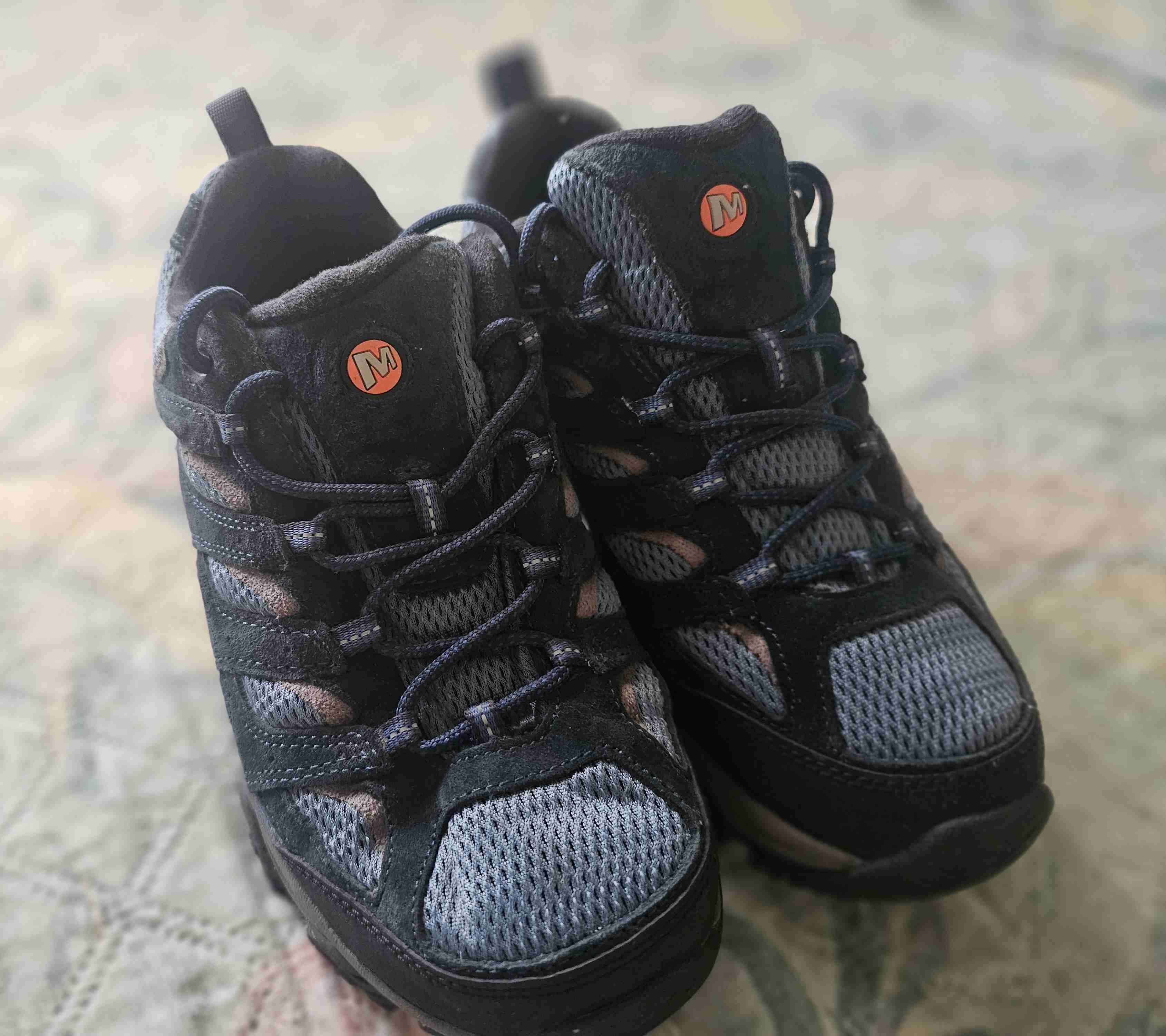 Zapatillas negras, marca Merrel hombre - miniatura 3