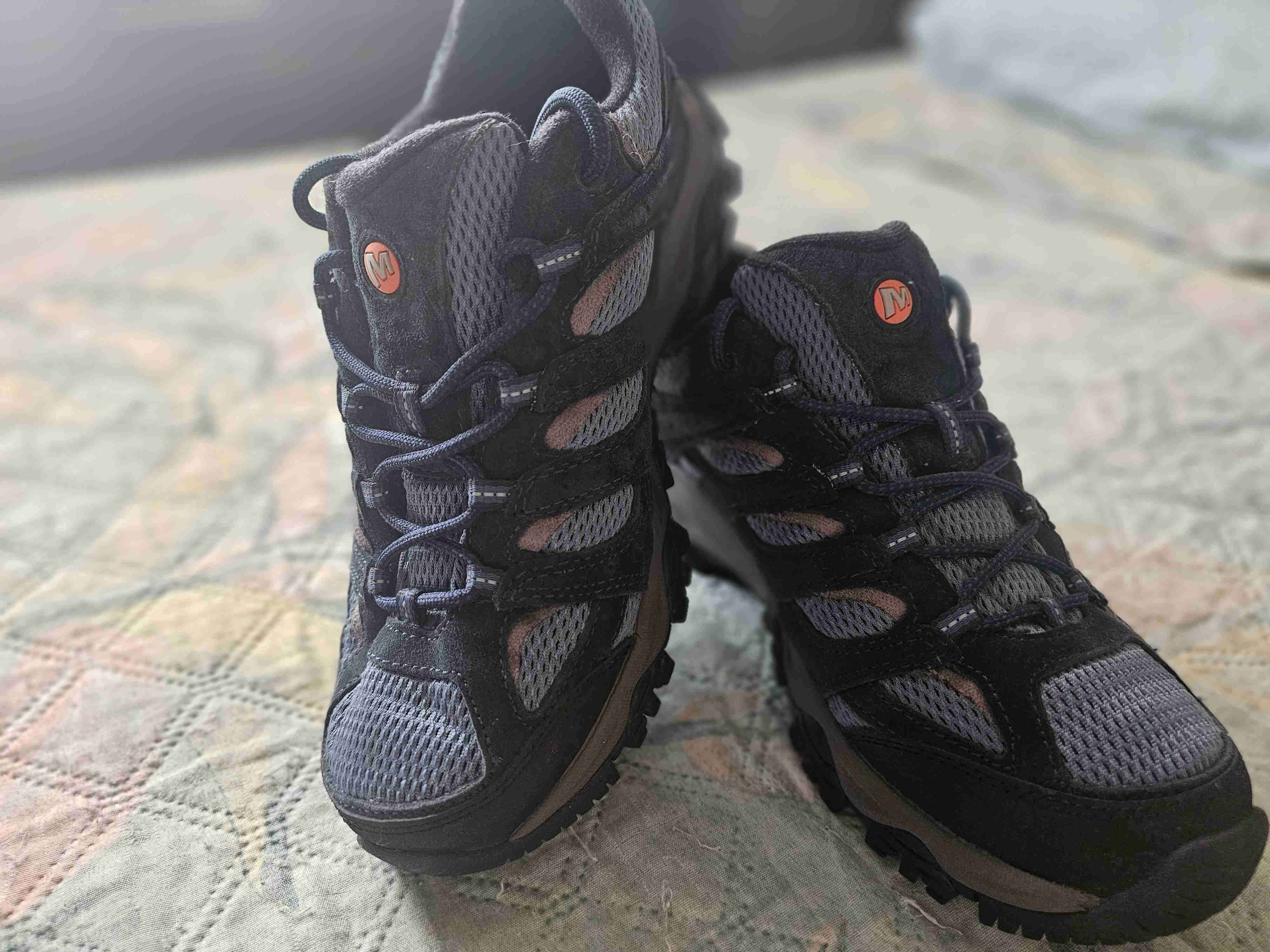 Zapatillas negras, marca Merrel hombre - miniatura 4