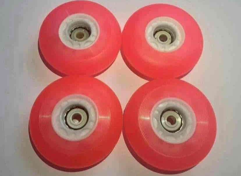 Set de ruedas con luces para patines