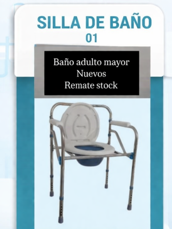 Silla de baño nueva