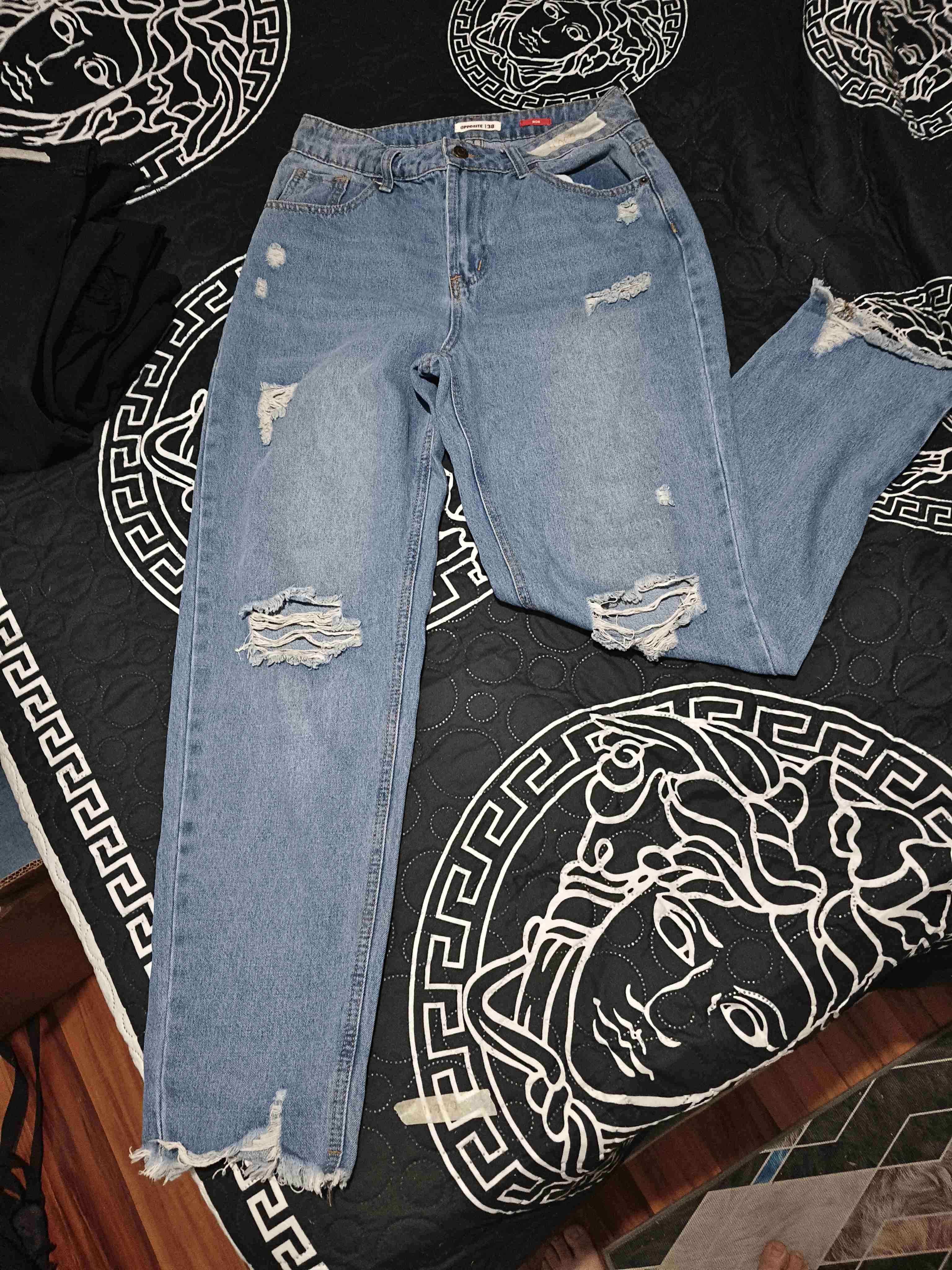 Jeans azul claro vintage - miniatura 3