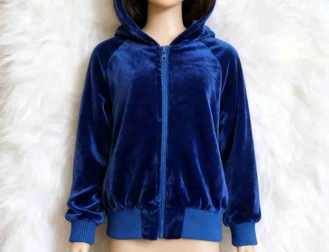 Polerón infantil gris y rosa - miniatura 3