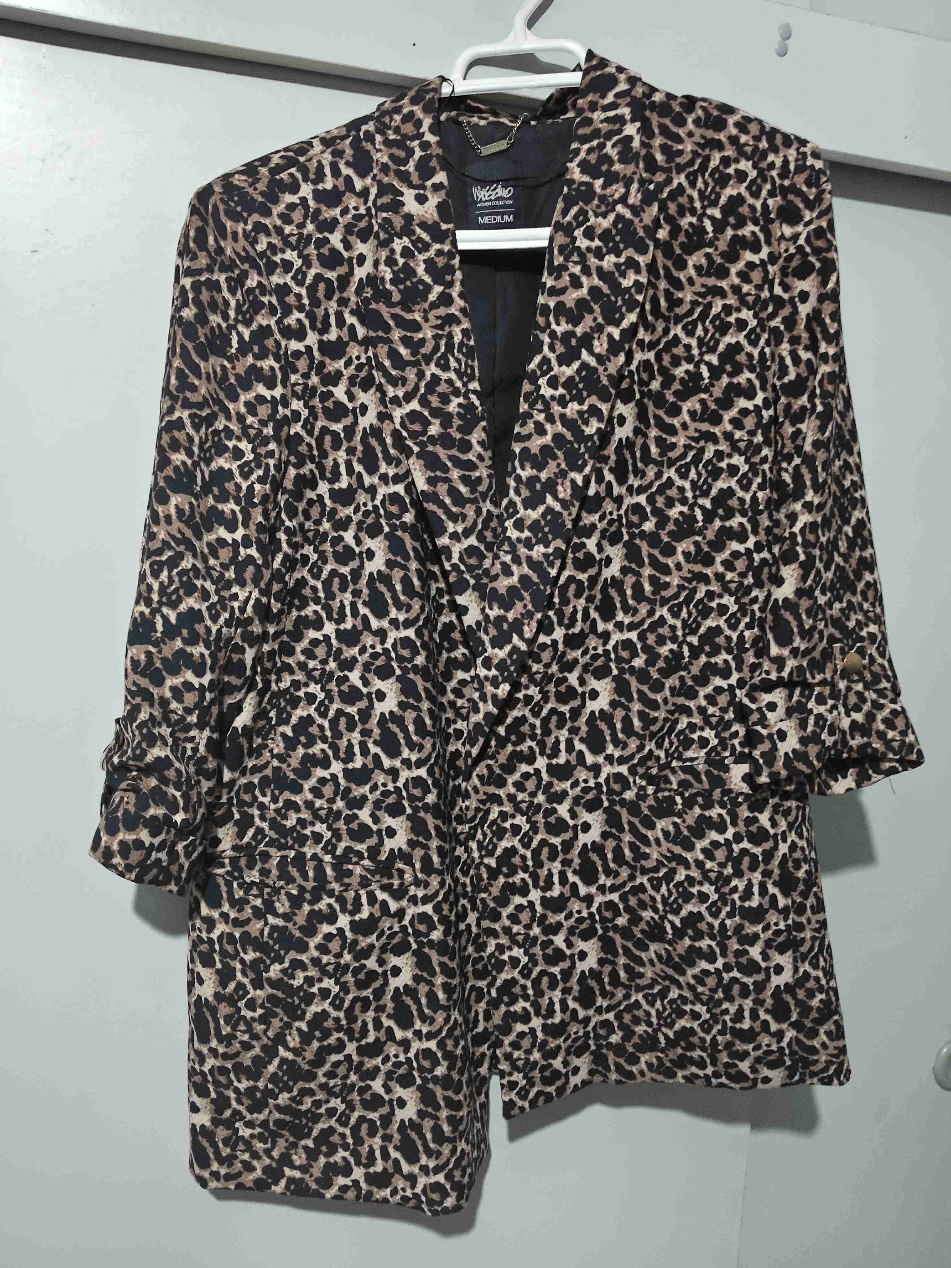 Blazer estampado leopardo - 2
