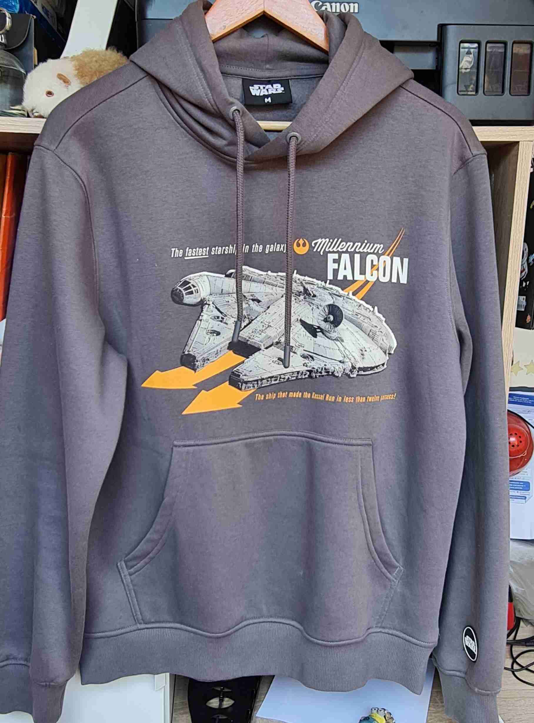 Polerón Star Wars Gris