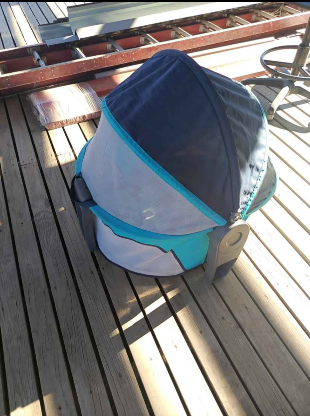 Cuna , corral, domo portátil para bebé - miniatura 2