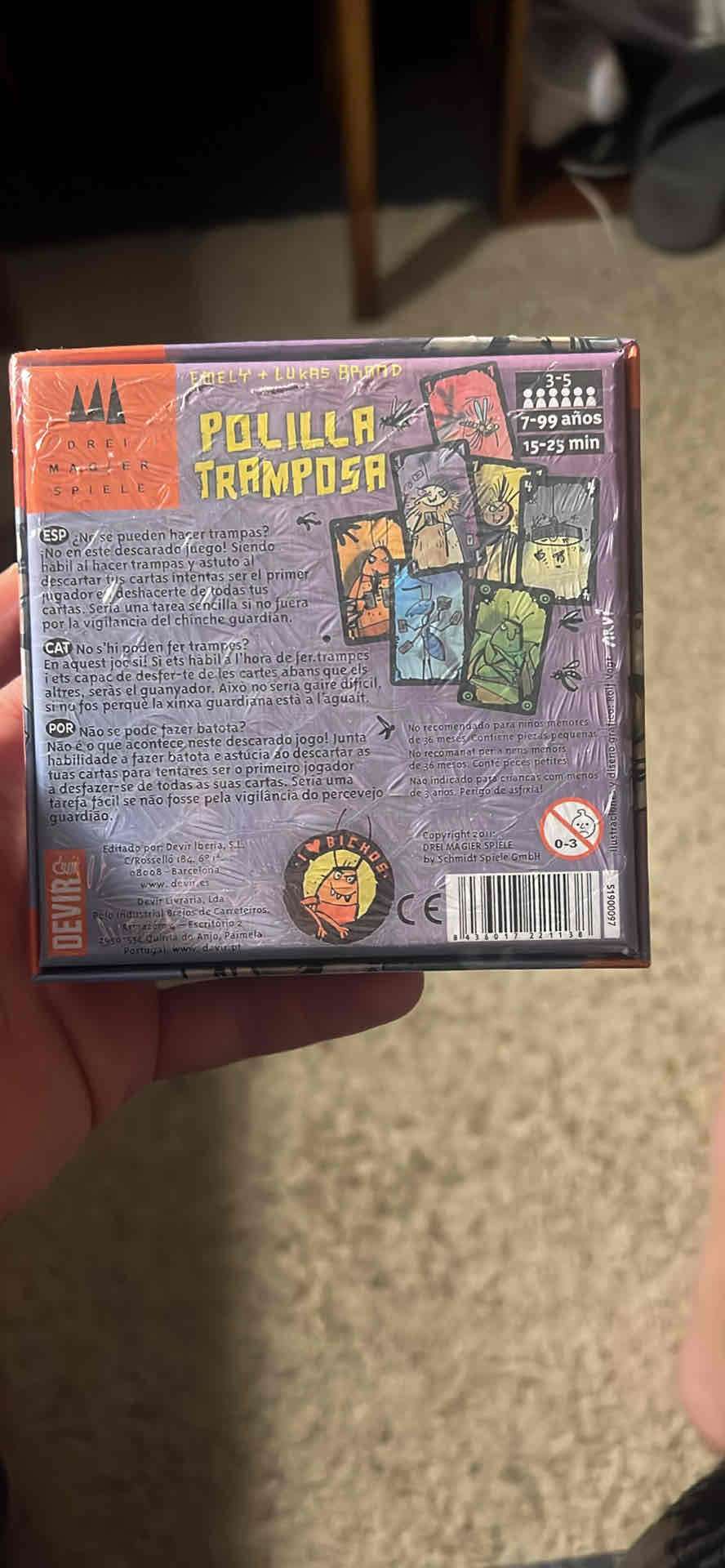 Juego de cartas Polilla Tramposa - miniatura 2