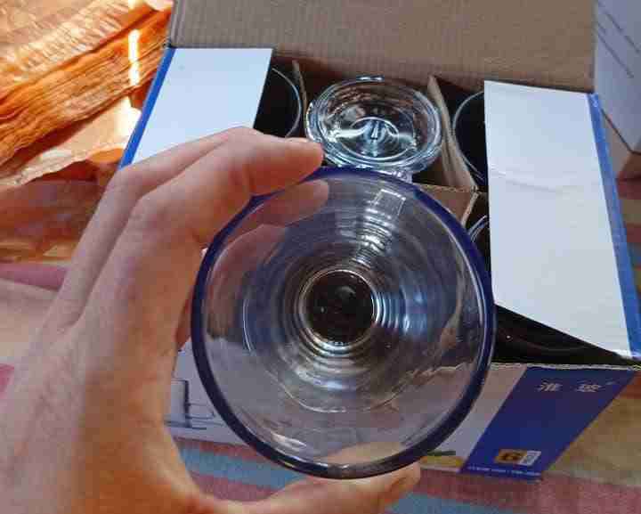 Set de tazas de vidrio grueso - miniatura 2