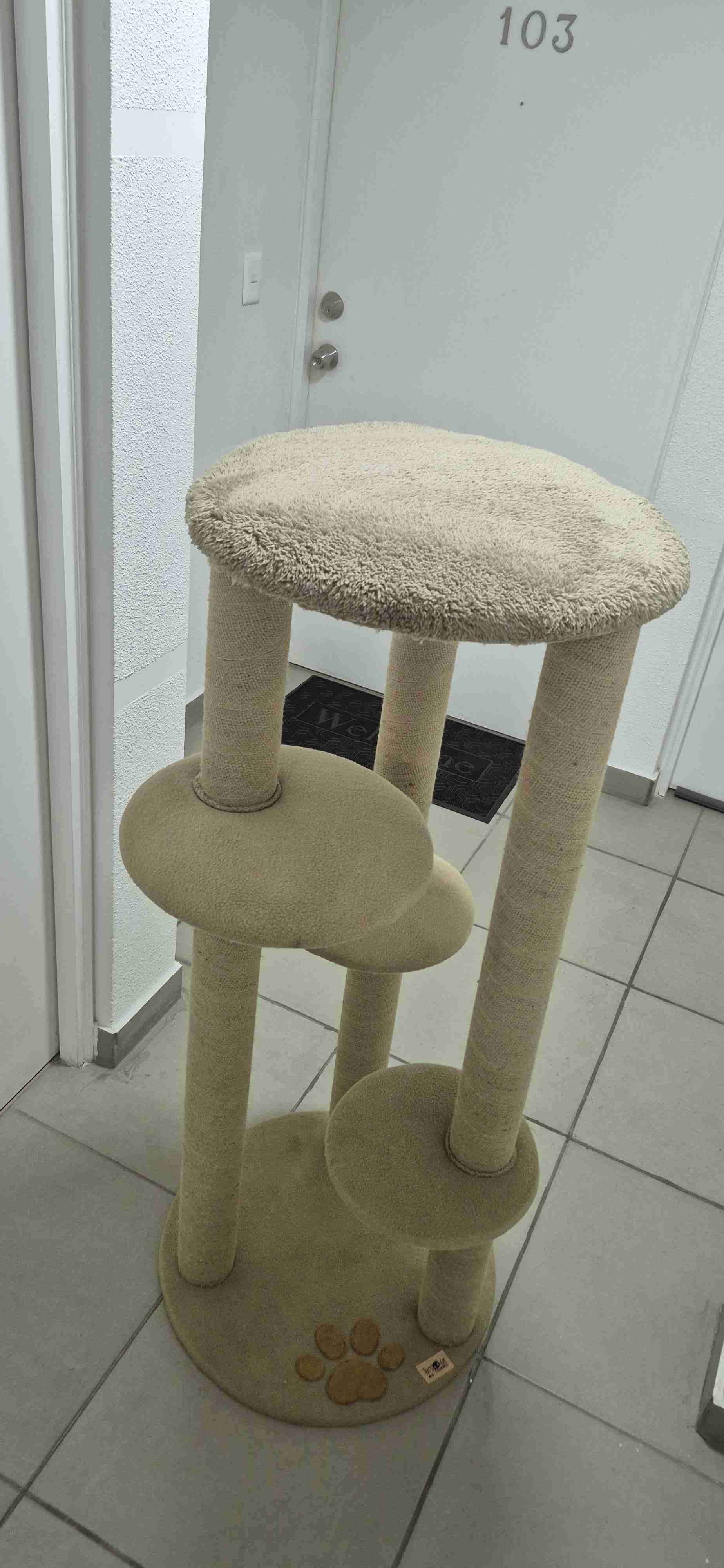 Rascador grande para gatos