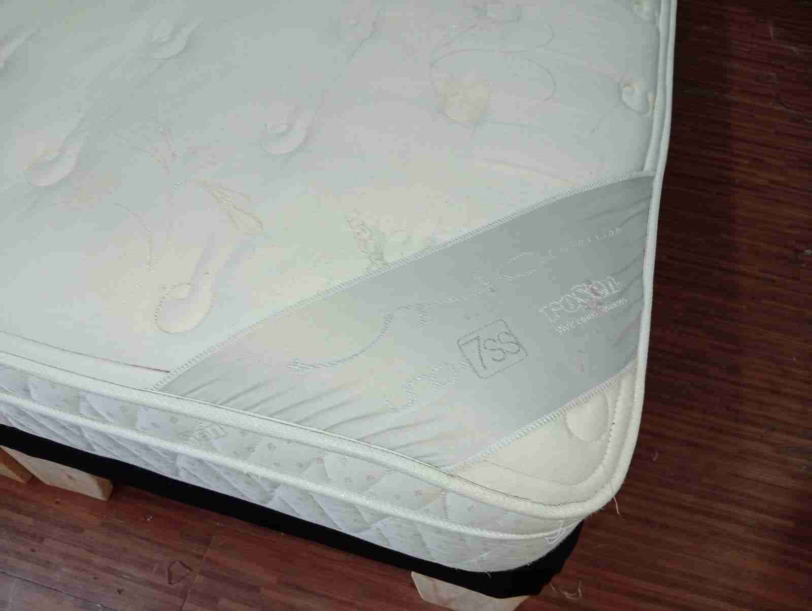 Cama 2 plazas base dividida colchón de resorte ent - miniatura 5