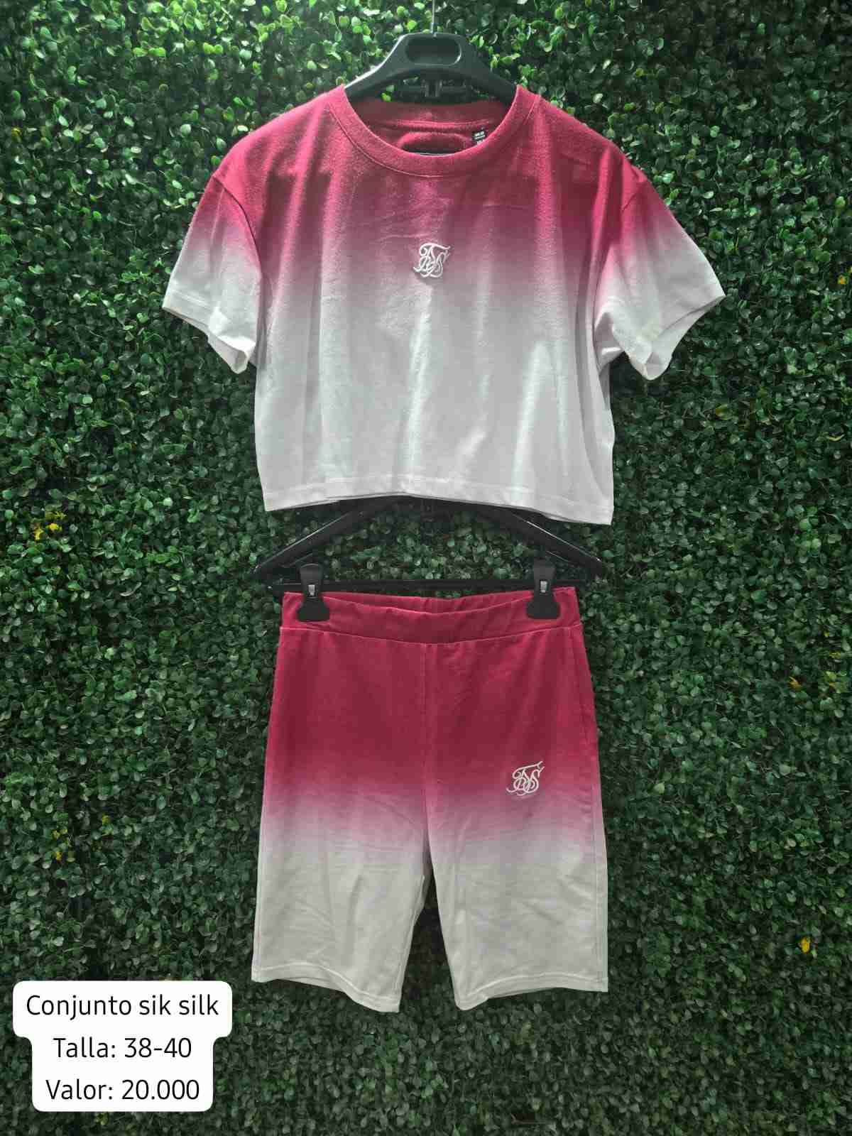 Conjunto Sik Silk degradado