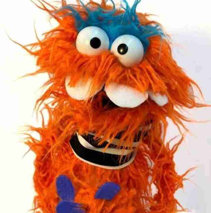 Títere de mano con varilla original nuevo - miniatura 4