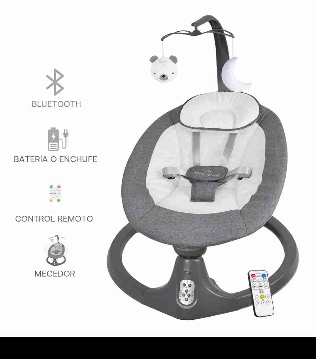 Silla mecedora Bebesit con música - 3