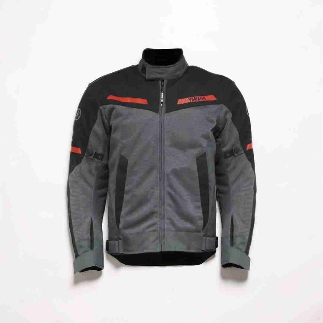 Chaqueta de moto Yamaha gris