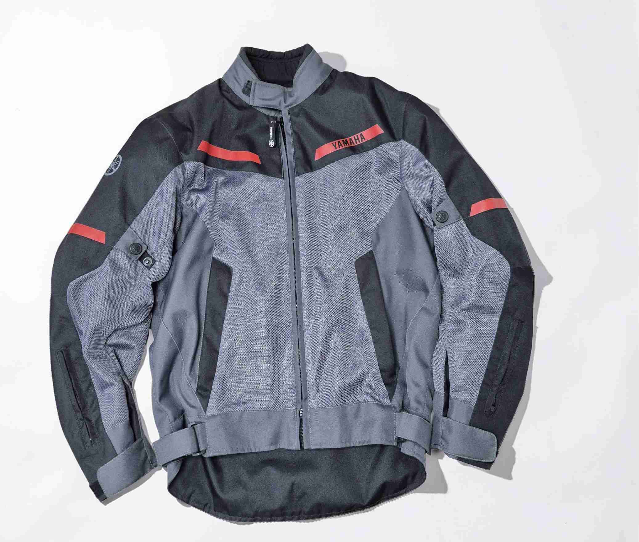 Chaqueta de moto Yamaha gris - miniatura 2