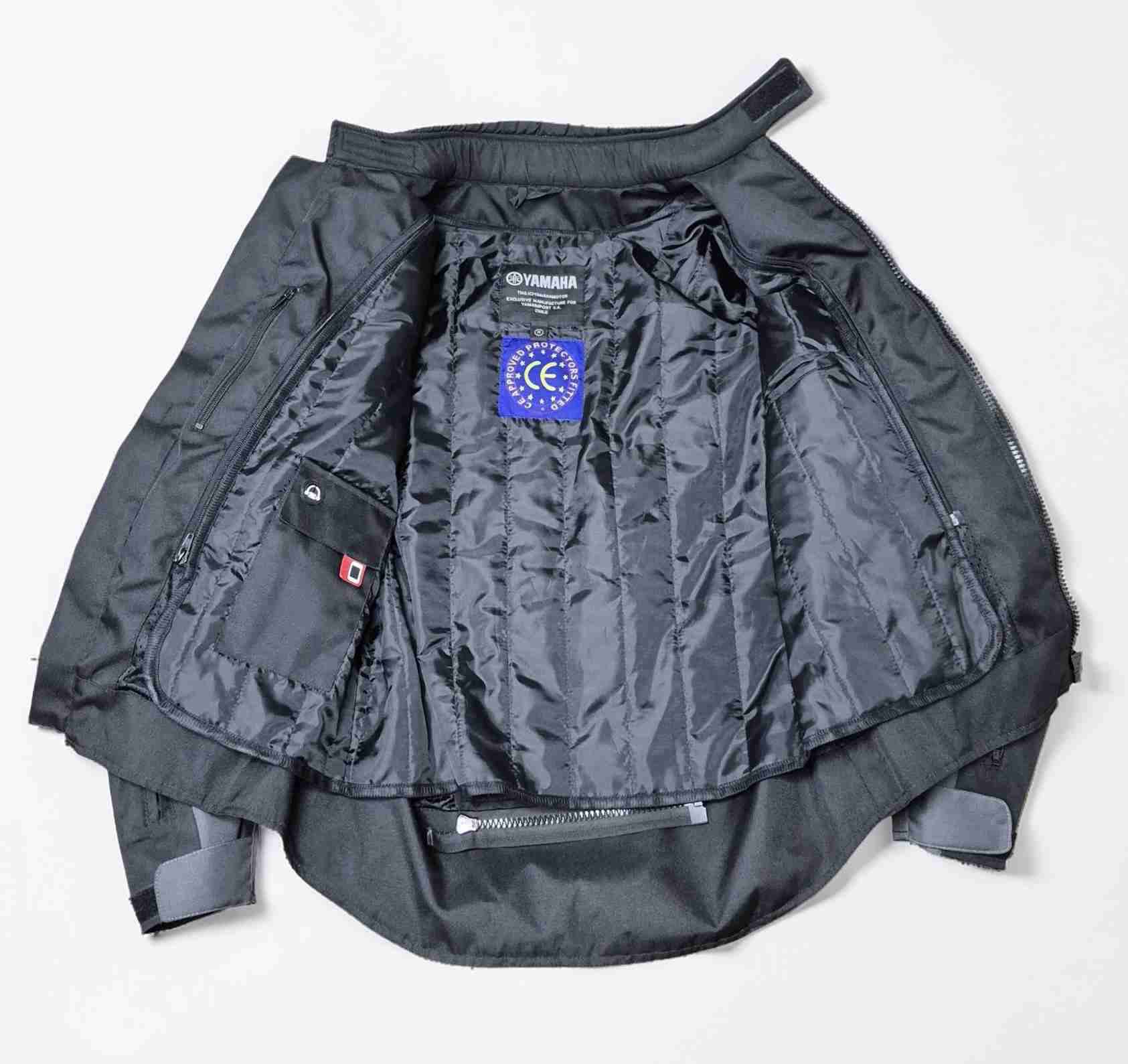 Chaqueta de moto Yamaha gris - miniatura 4