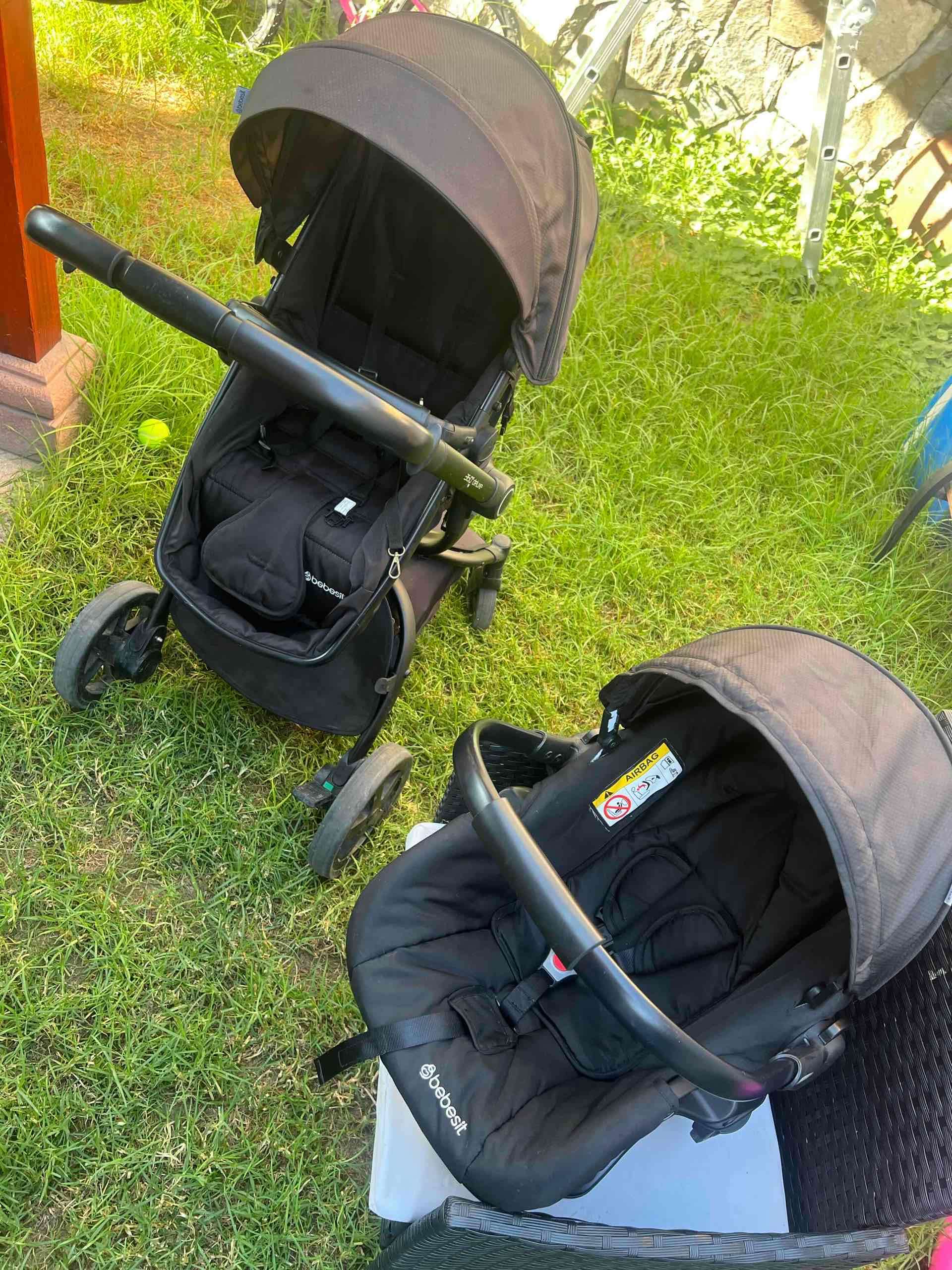 Coche Travel System Negro Bebesit - miniatura 3