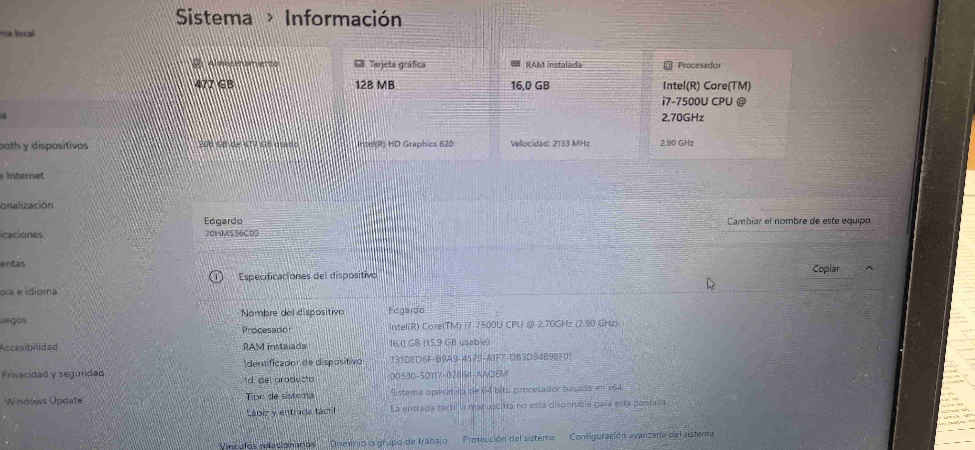 Laptop Lenovo ThinkPad 13 pulgadas - miniatura 2