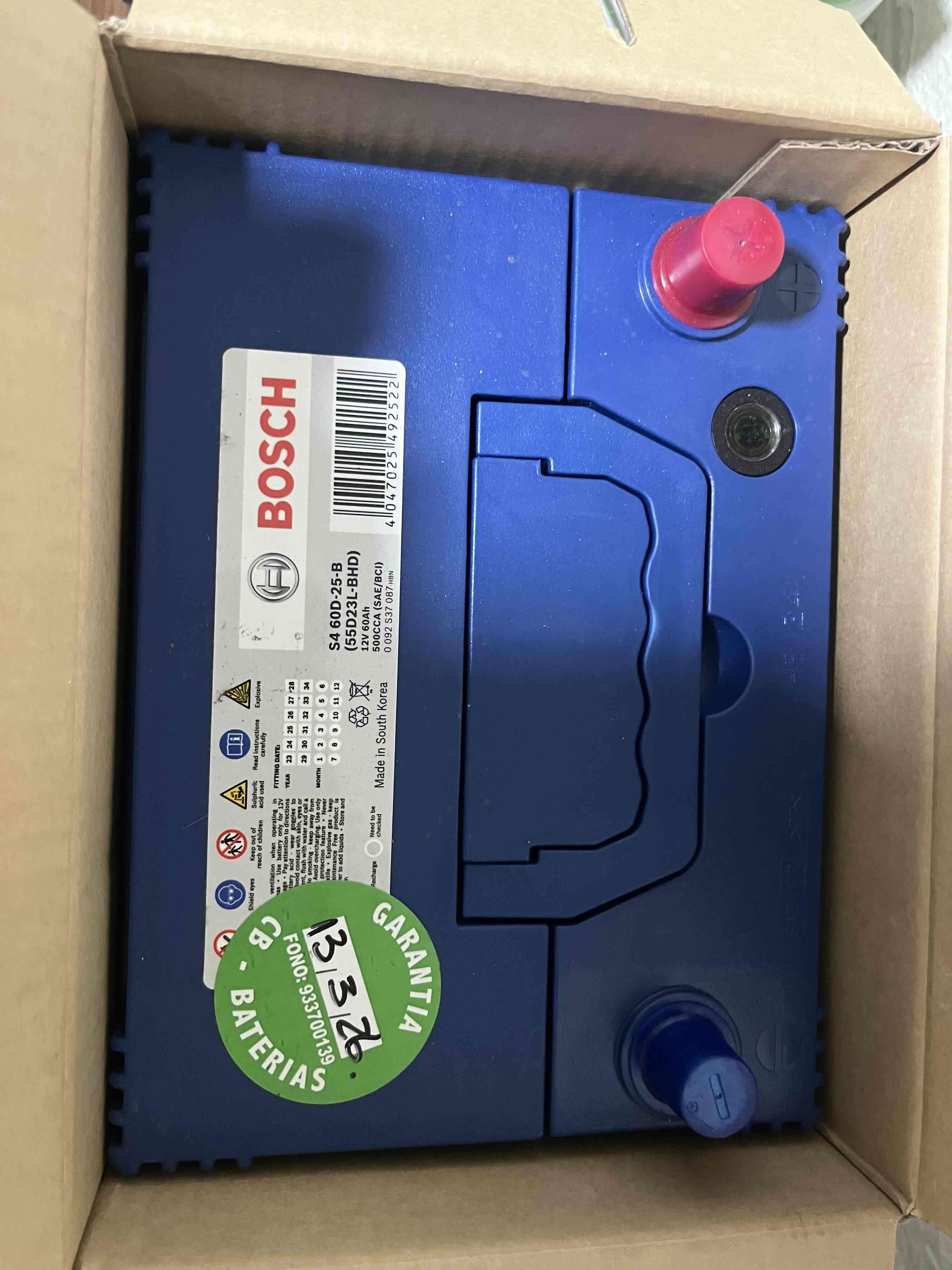 Batería Bosch S4 60D-25-B - 2