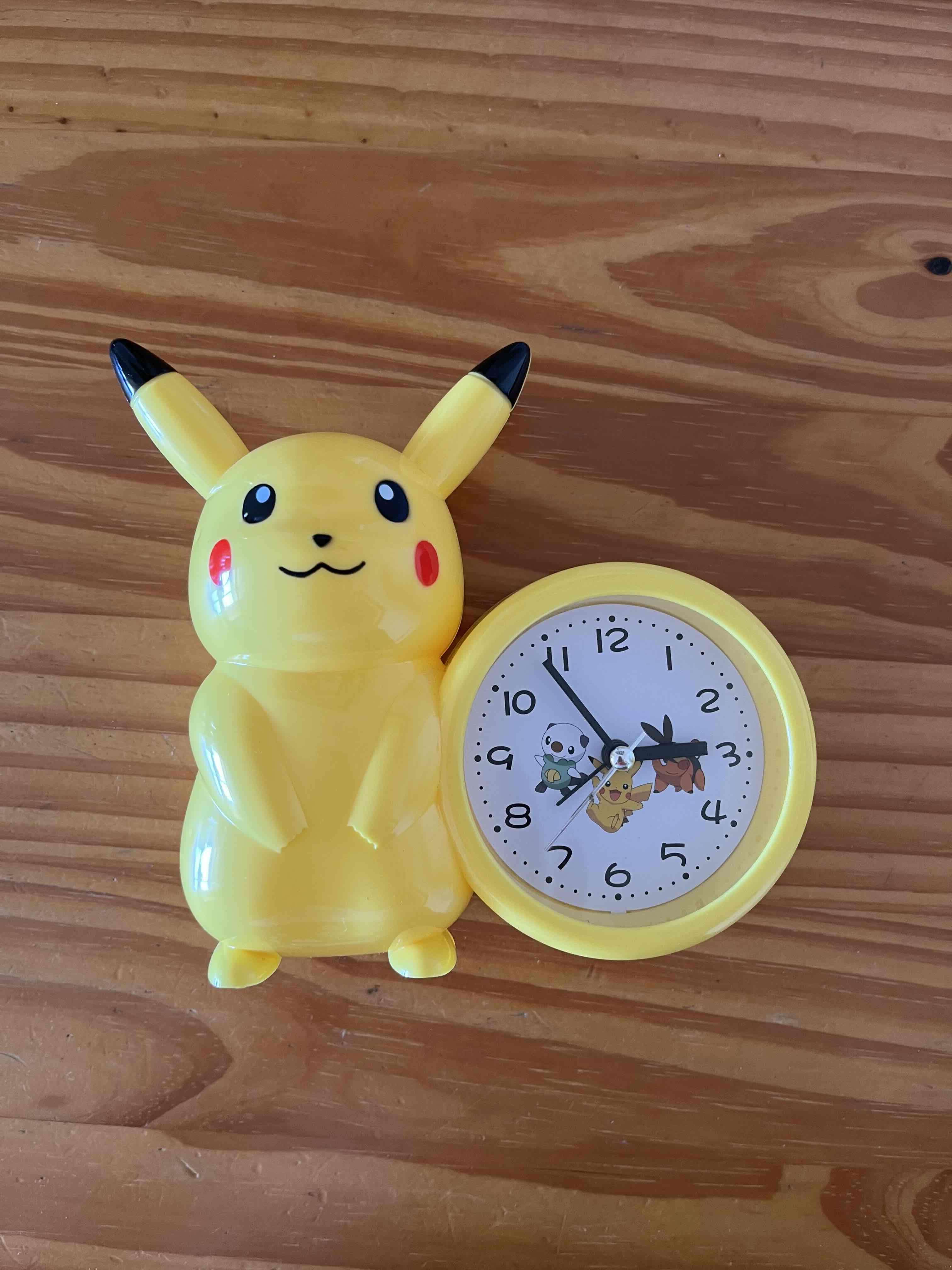 Reloj despertador decorativo Pikachu