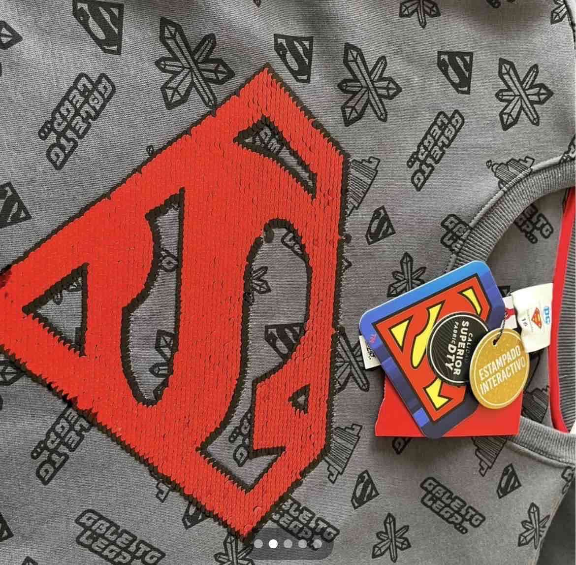 Polerón gris Superman HyM talla 16 - miniatura 3