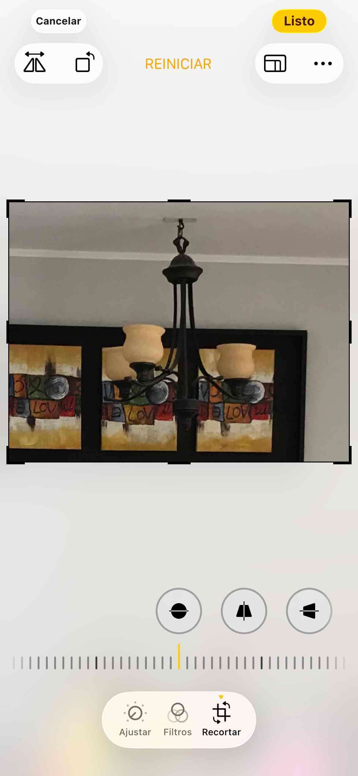 Lámpara colgante de hierro