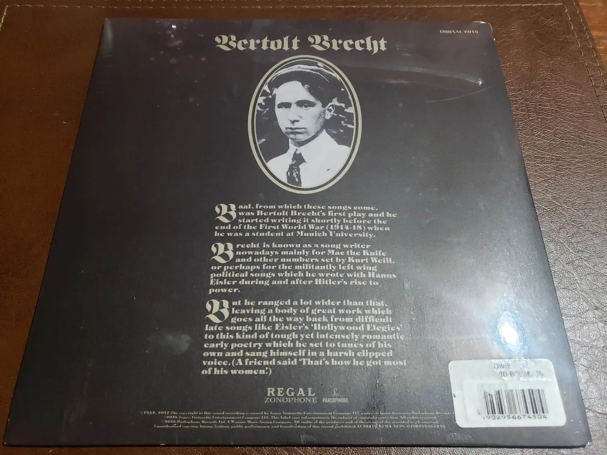 David Bowie - In Bertolt Brecht's Baal (ep Vinilo) - miniatura 2