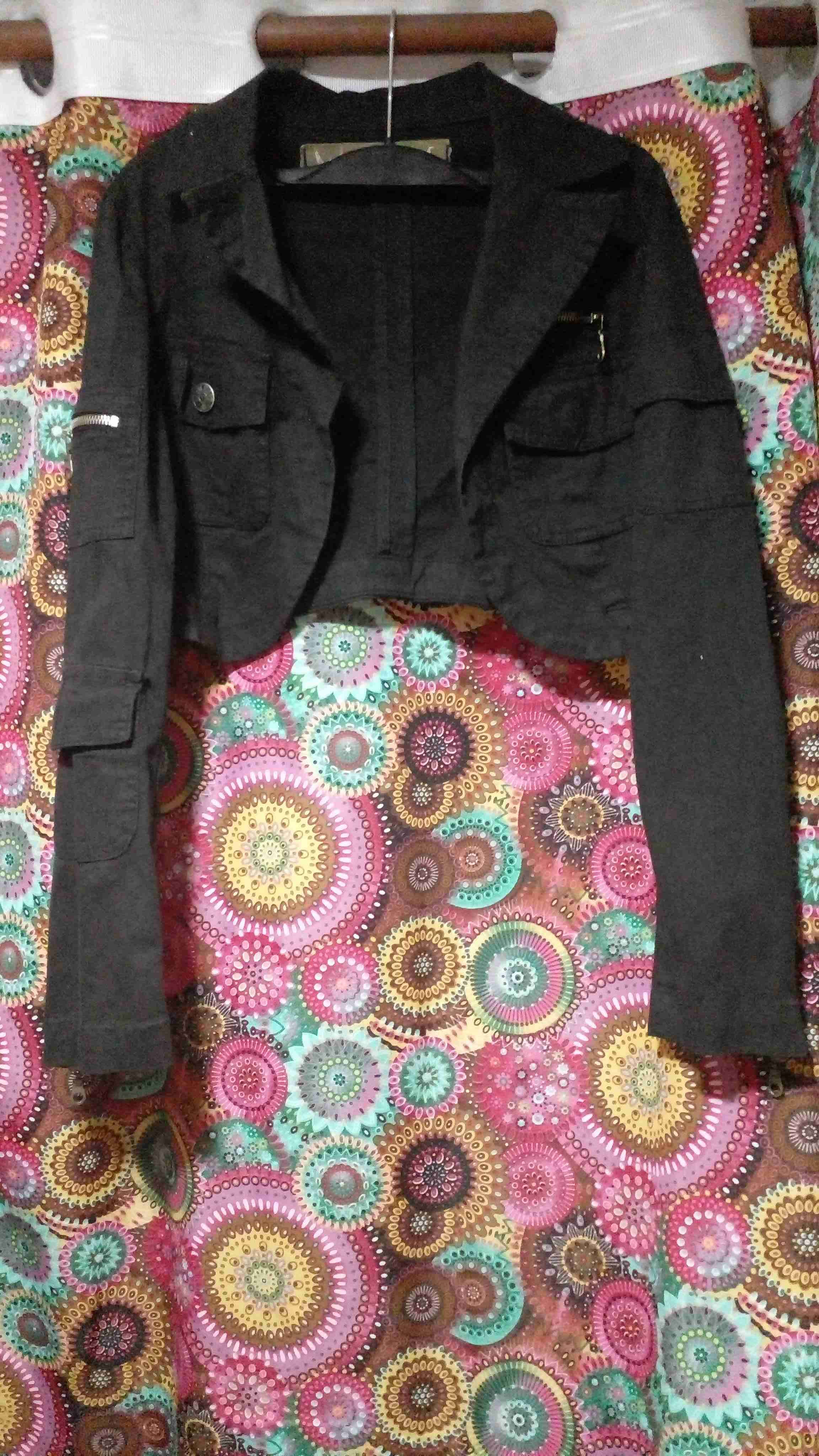 Chaqueta corta de mezclilla - miniatura 2