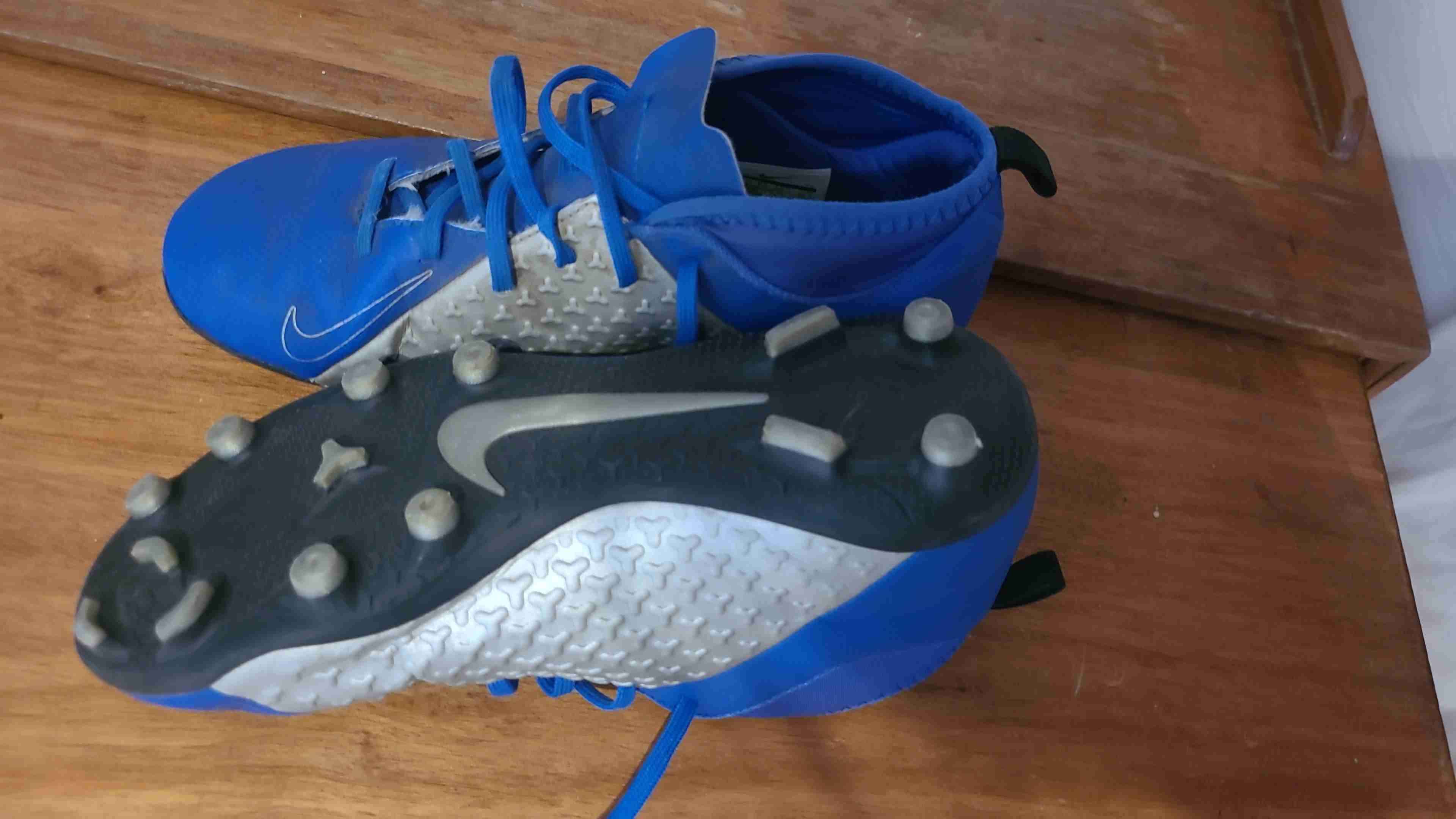 Zapatillas de fútbol azul NIKE Niño