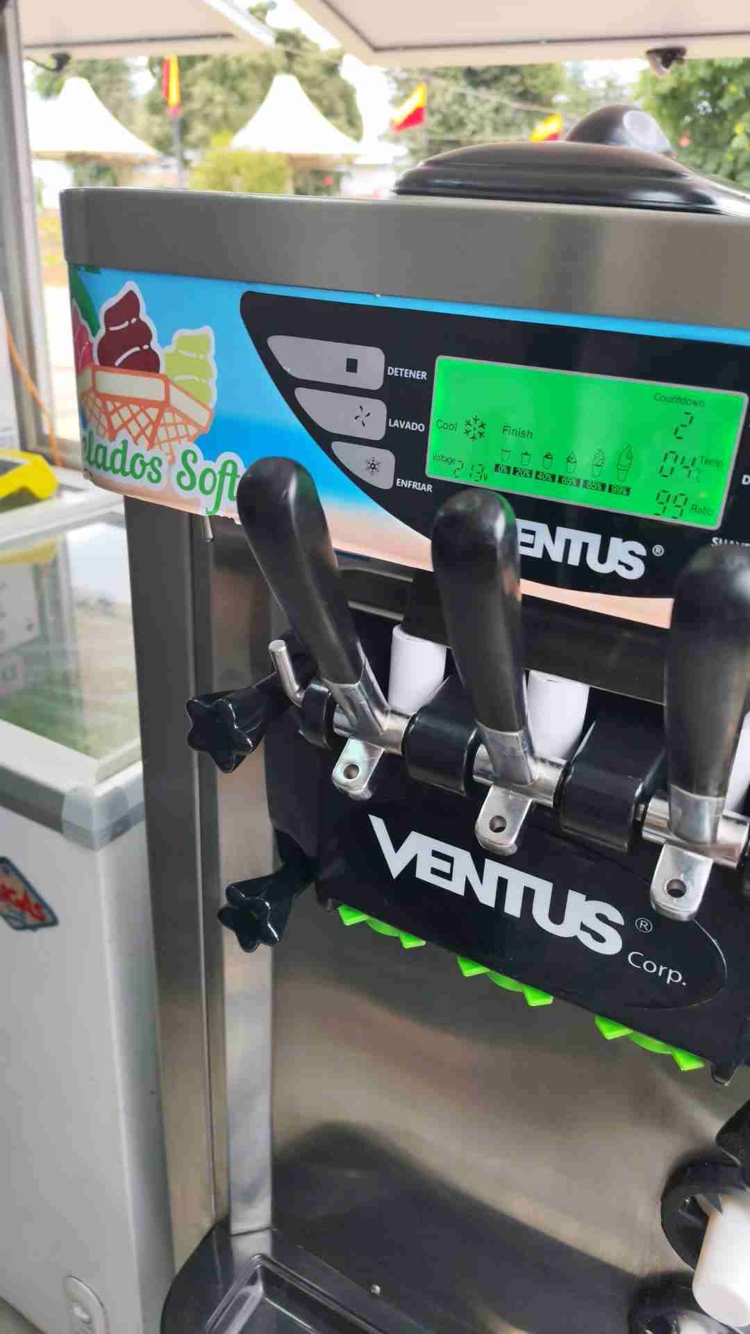 Máquina de helados soft Ventus