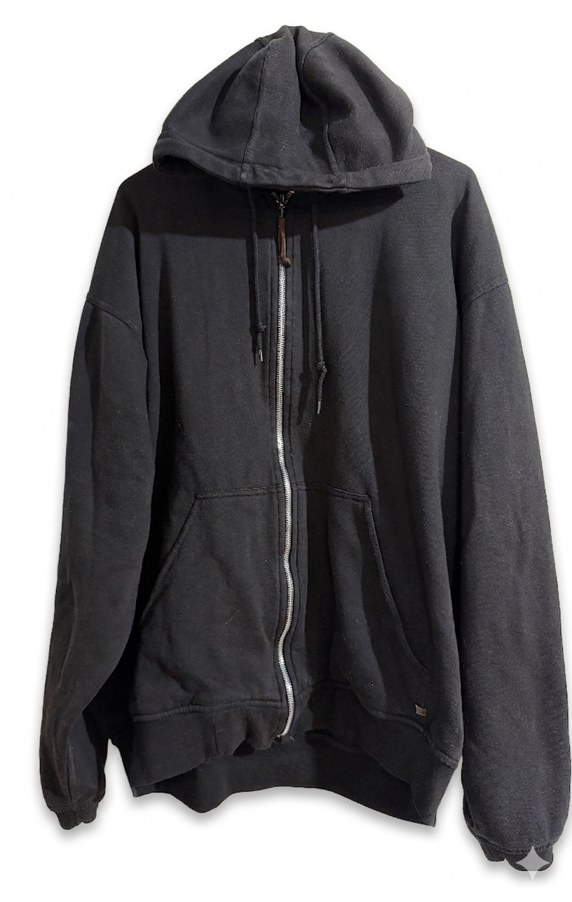 Polerón con capucha negro