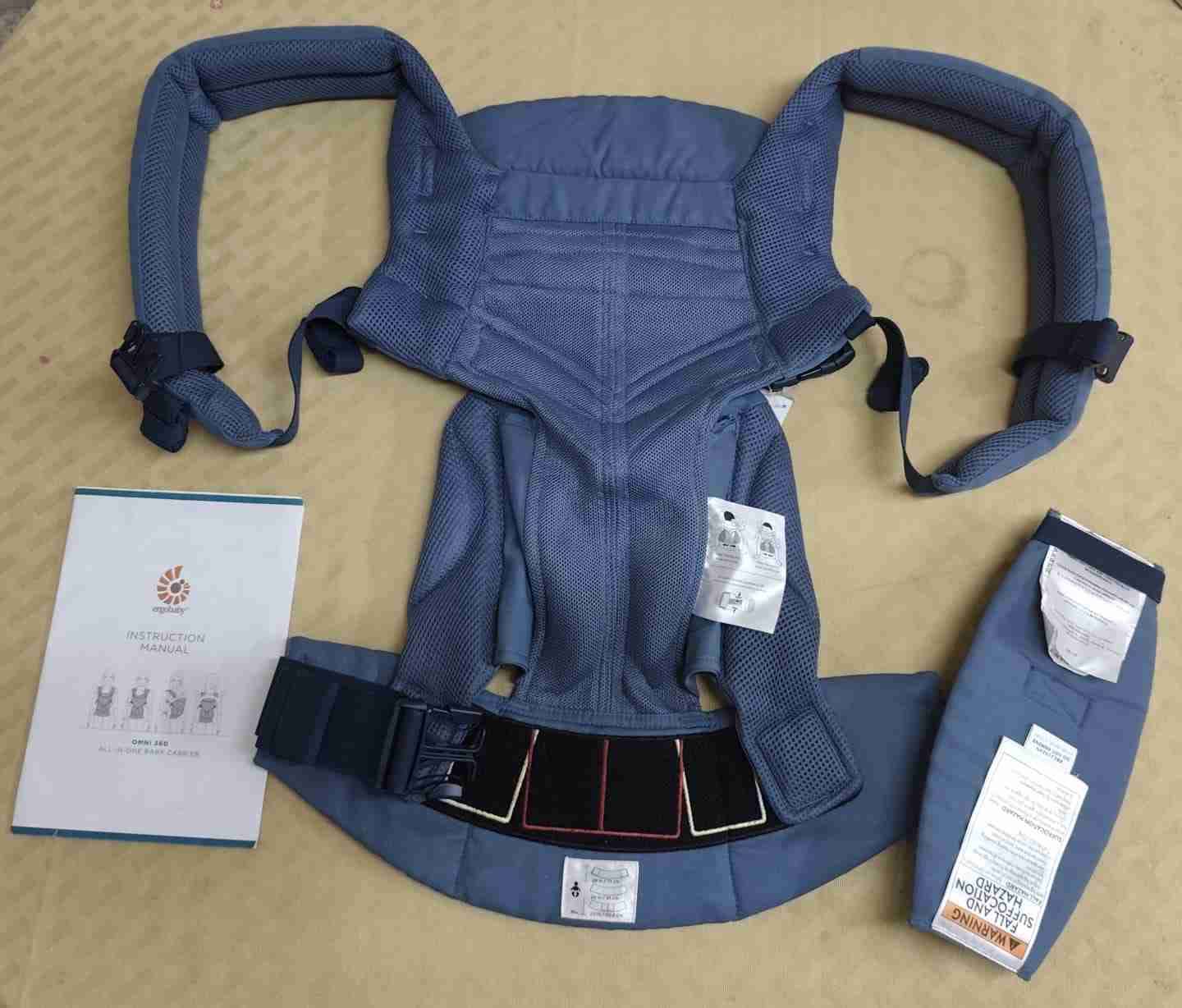 Portabebés Ergobaby azul - miniatura 2