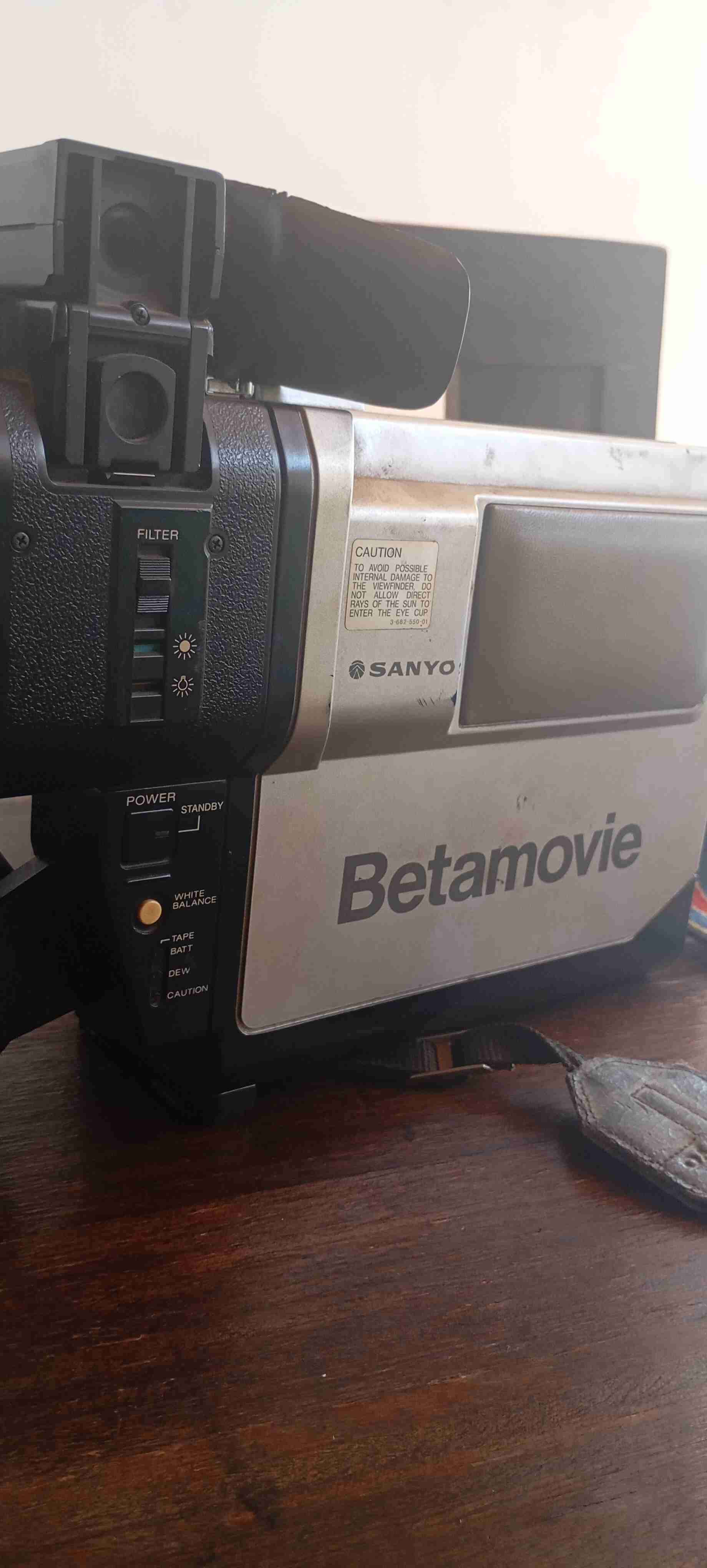 Cámara Betamovie Sanyo vintage - miniatura 2