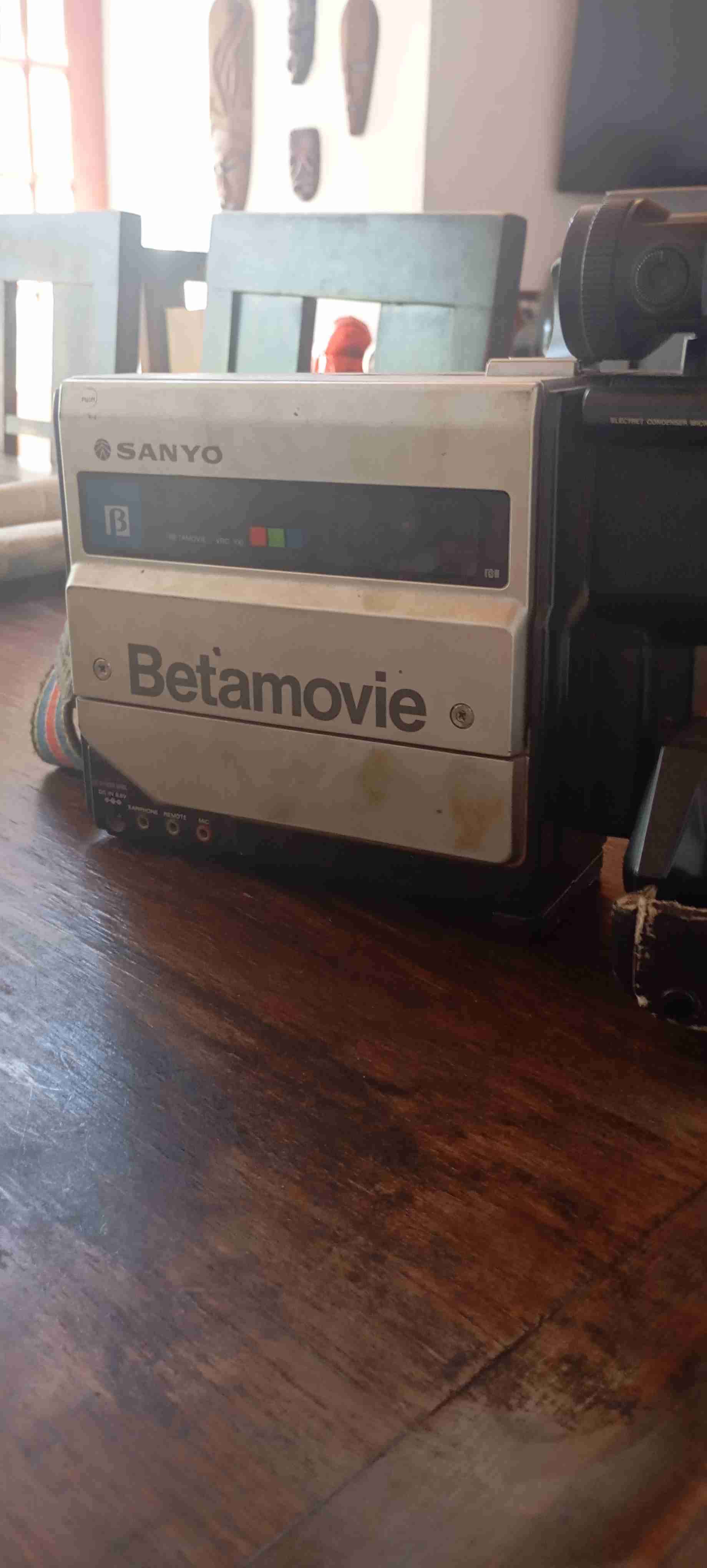 Cámara Betamovie Sanyo vintage - miniatura 3