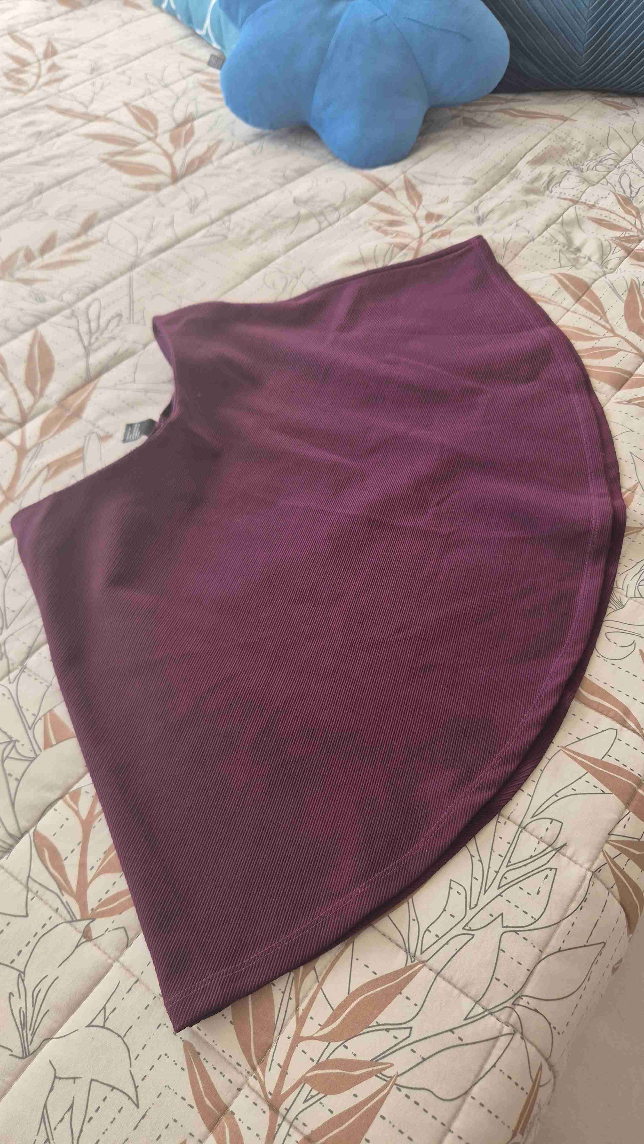 Falda morada elegante