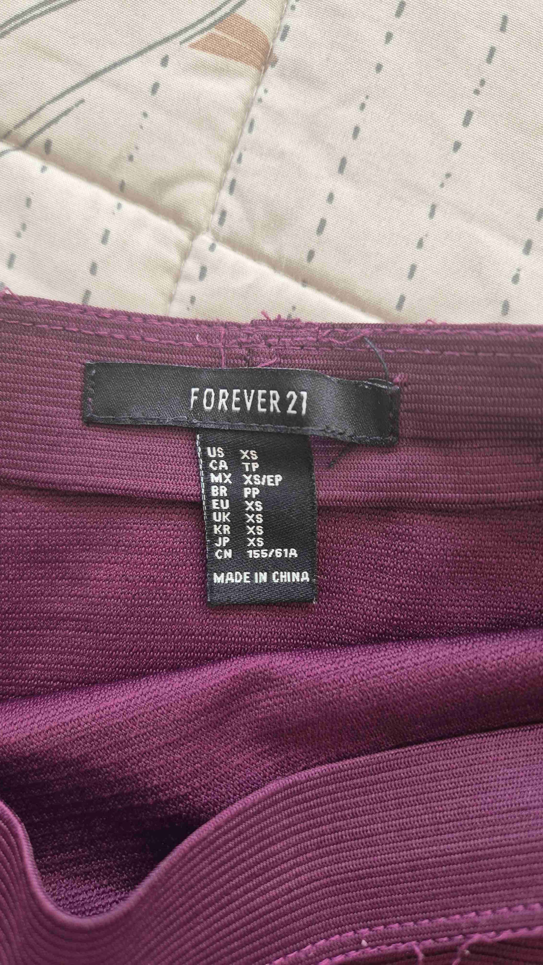 Falda morada elegante - miniatura 2