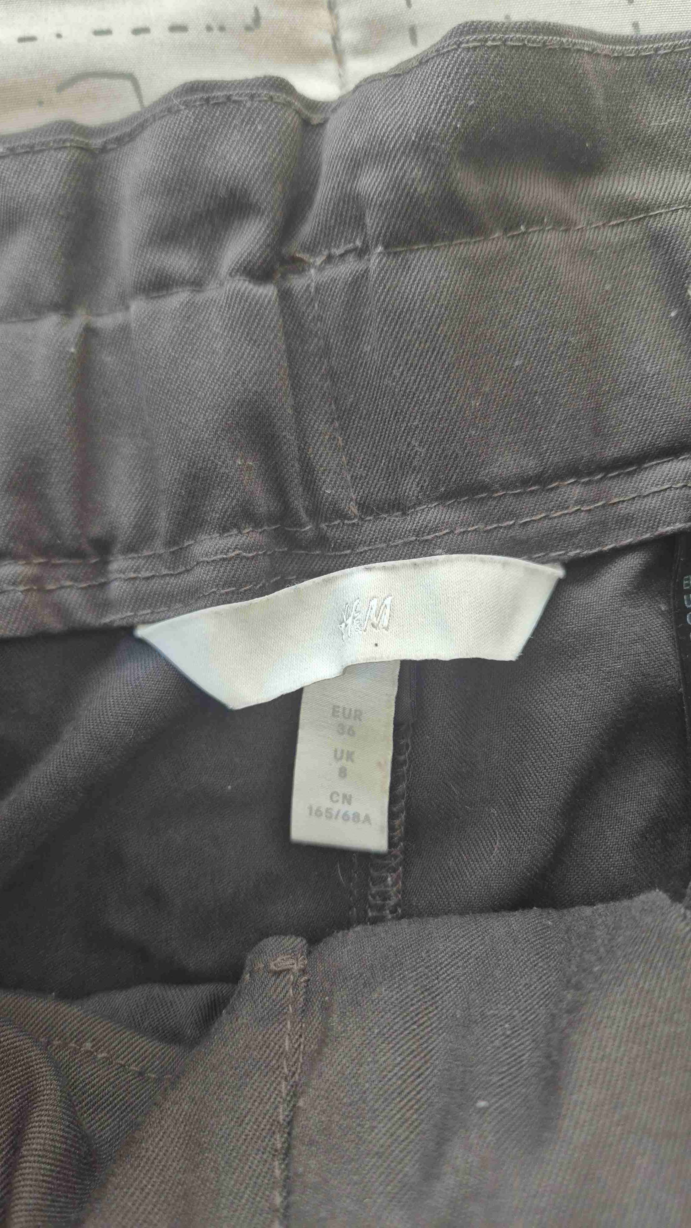 Pantalones verde olivo con lazo - miniatura 2