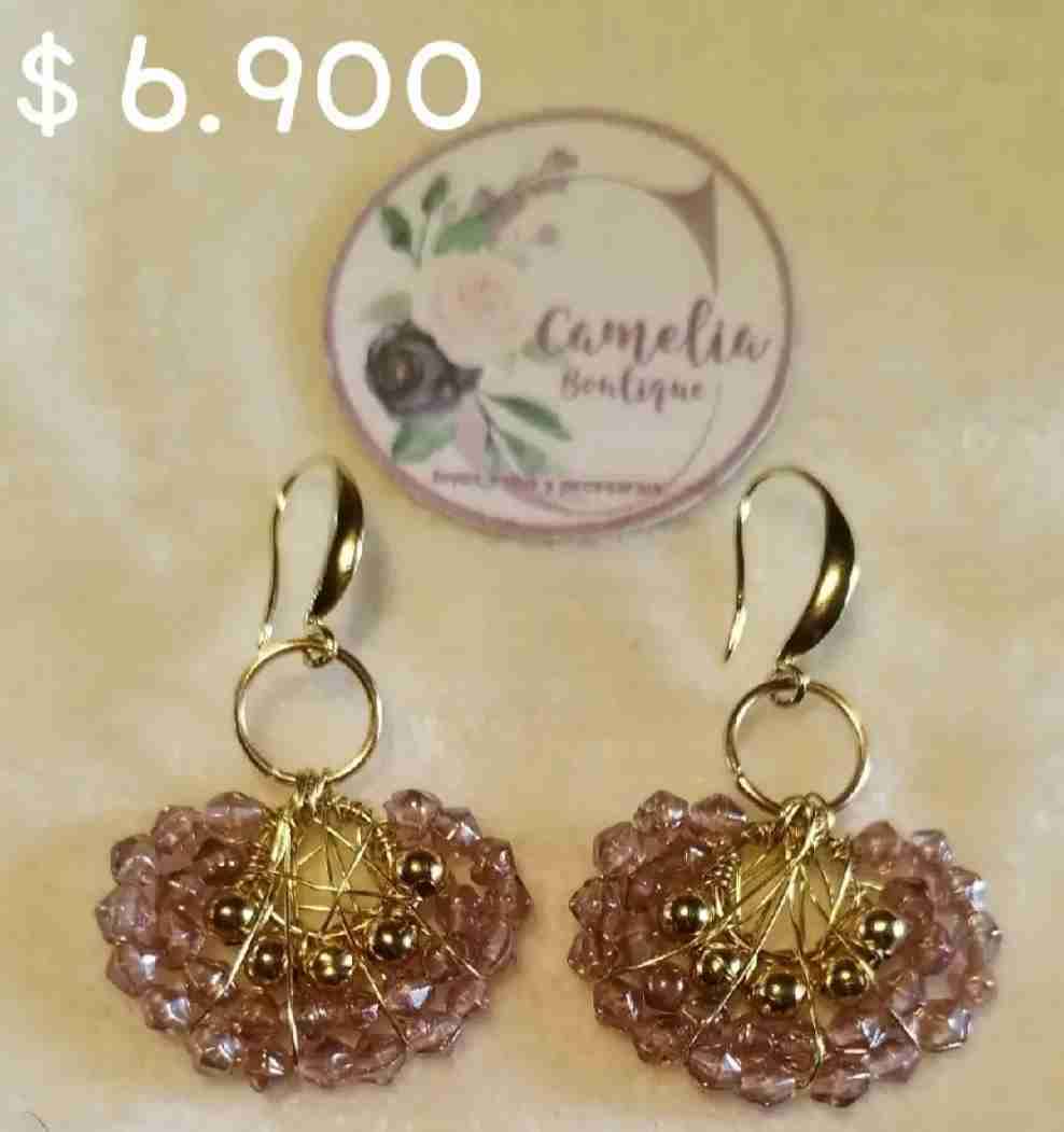 Aros de PELTRE baño oro y plata - miniatura 5
