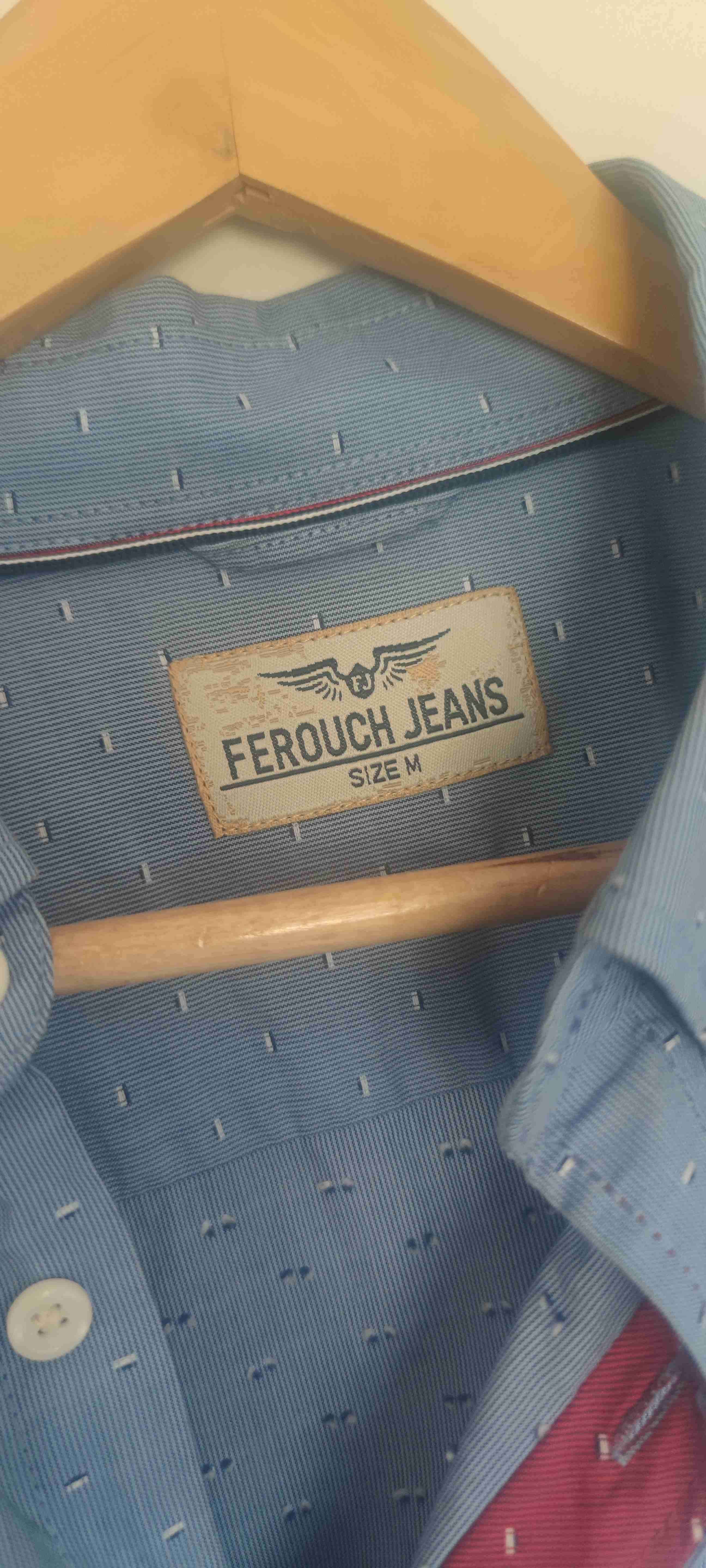 Camisa azul Ferouch - miniatura 2