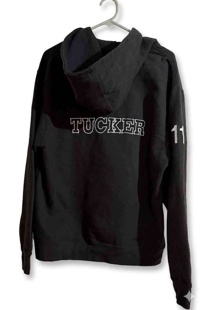 Polerón negro con capucha - miniatura 2