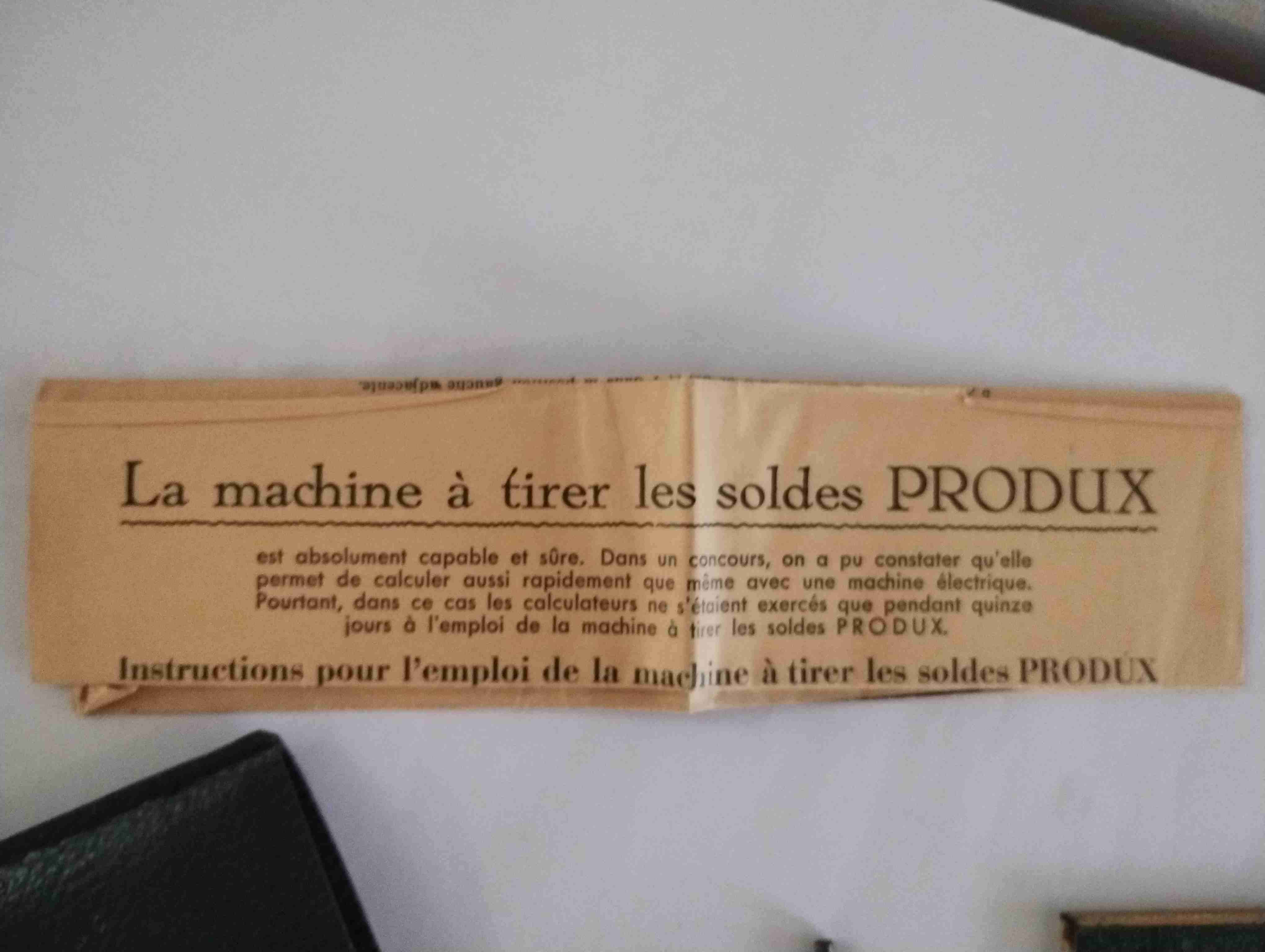 Calculadora vintage Produx metálica - miniatura 4