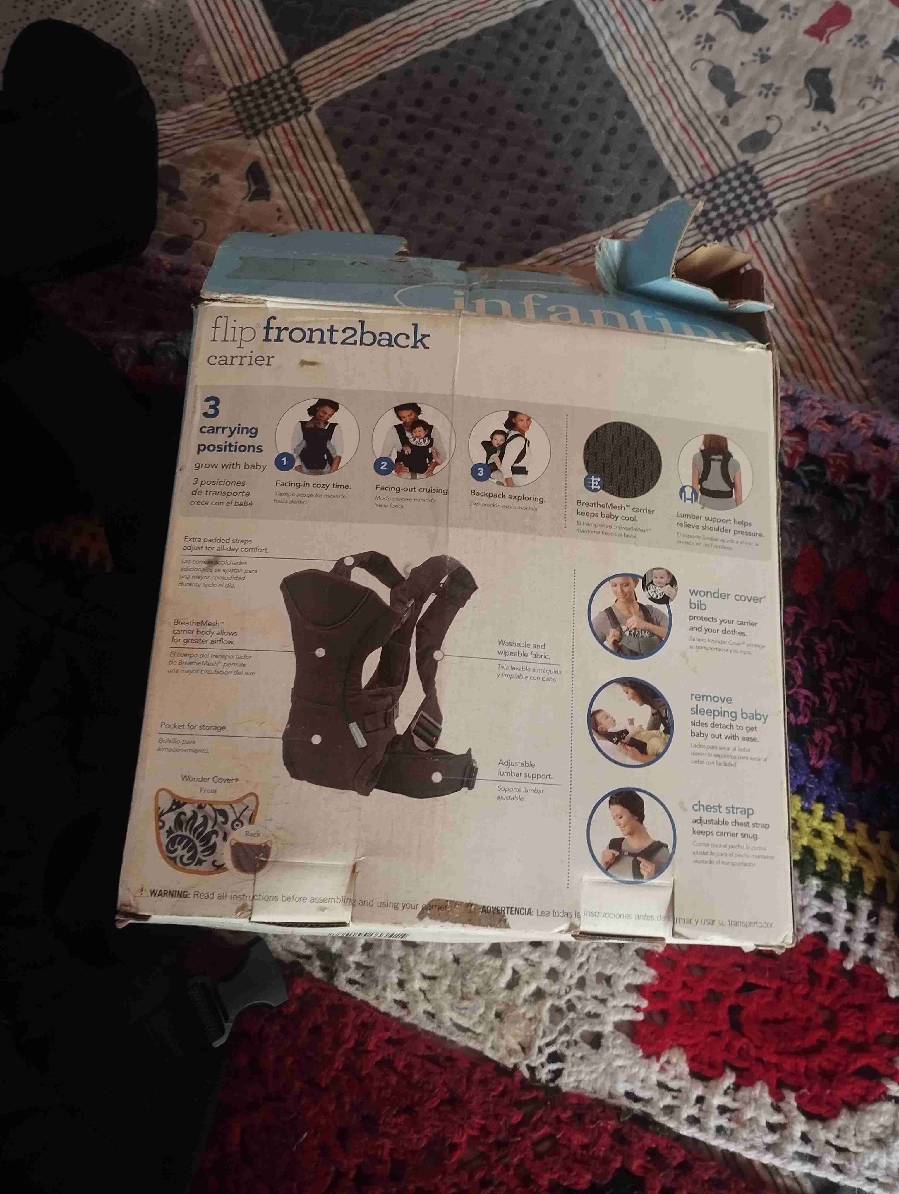 Porteo Infantino Flip Front2Back - miniatura 3