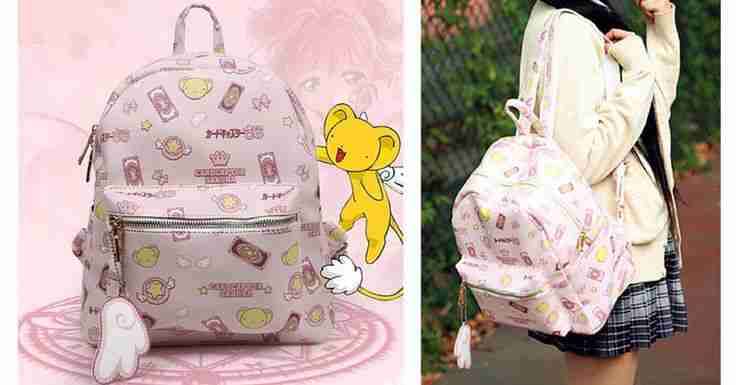 Mochila rosa Cardcaptor Sakura - miniatura 2