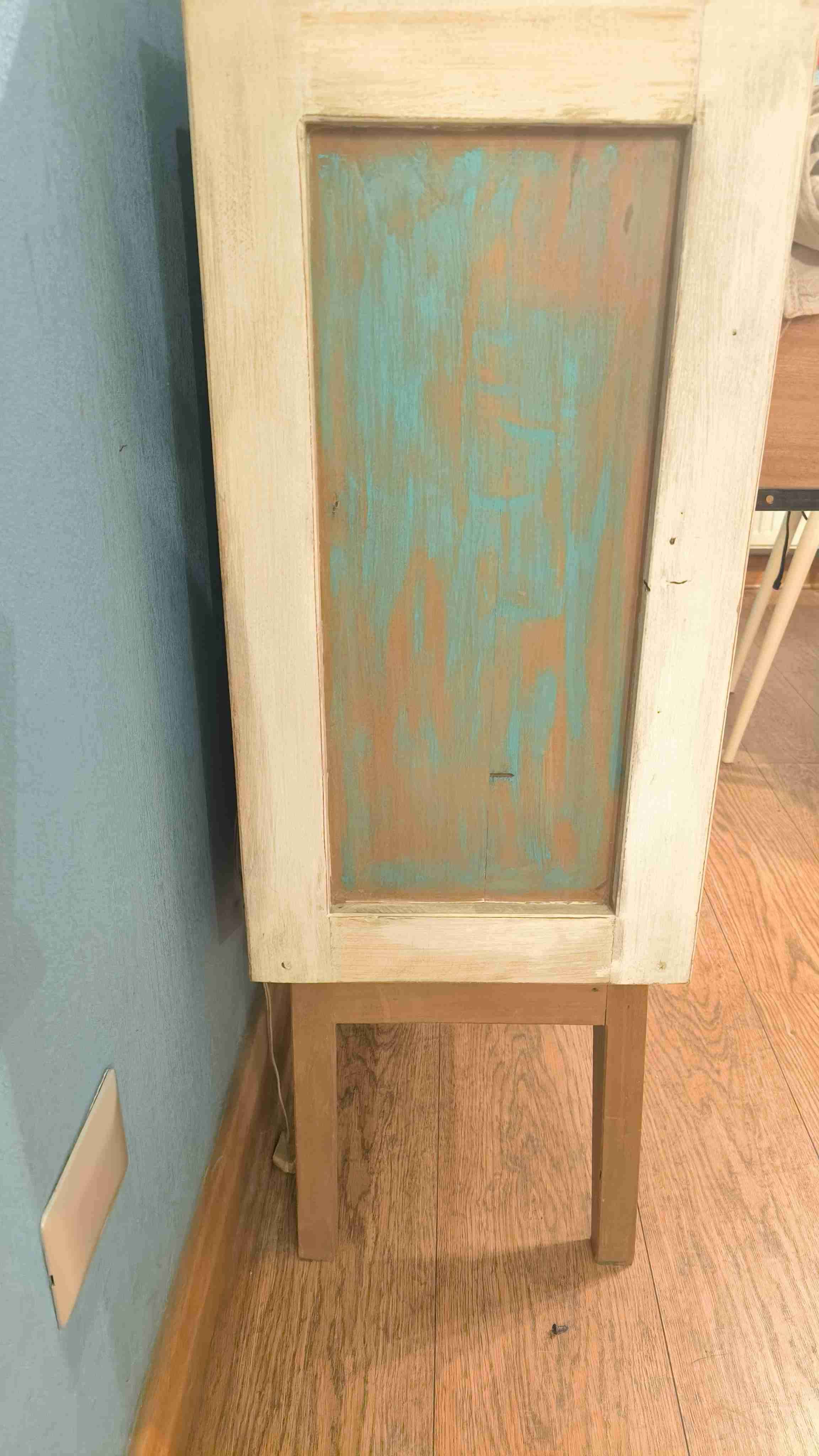 Cómoda vintage de madera buffet - miniatura 2