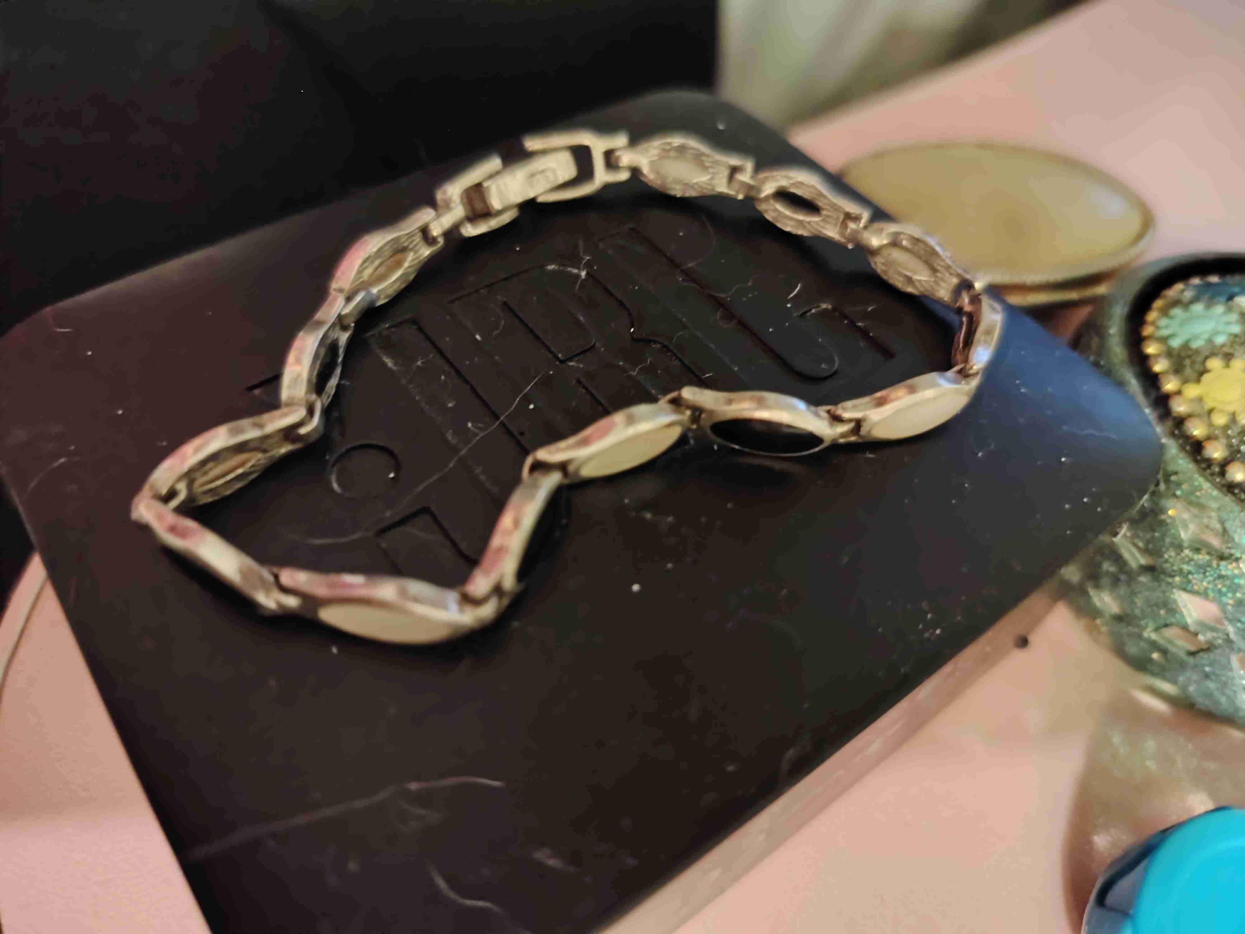 Pulsera de plata con ónix - miniatura 3