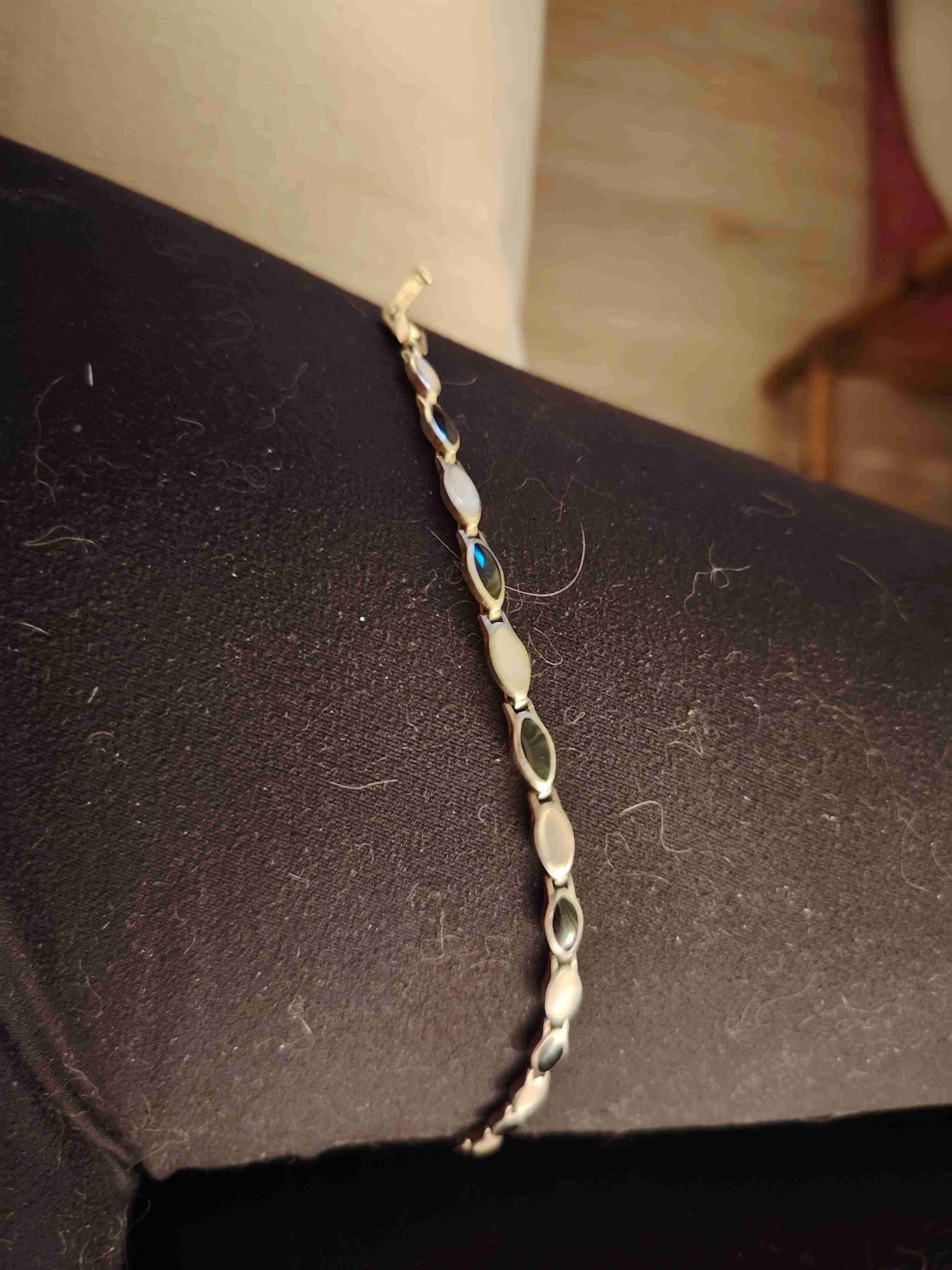 Pulsera de plata con ónix - miniatura 4